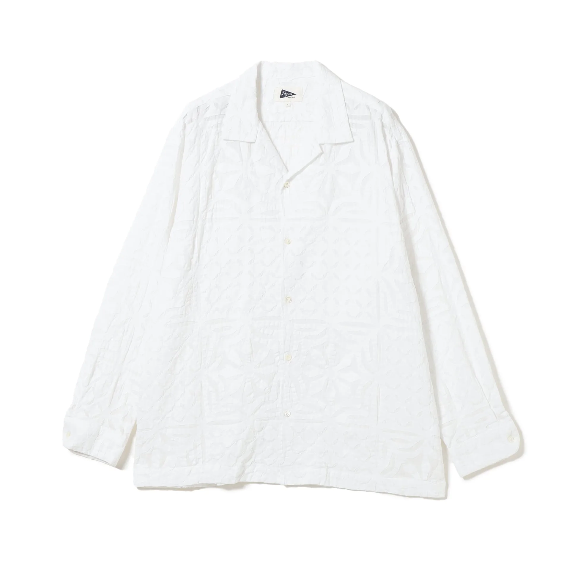 Vincent Long Sleeve Reverse Appliqué Shirt sold by Pilgrim Surf + Supply