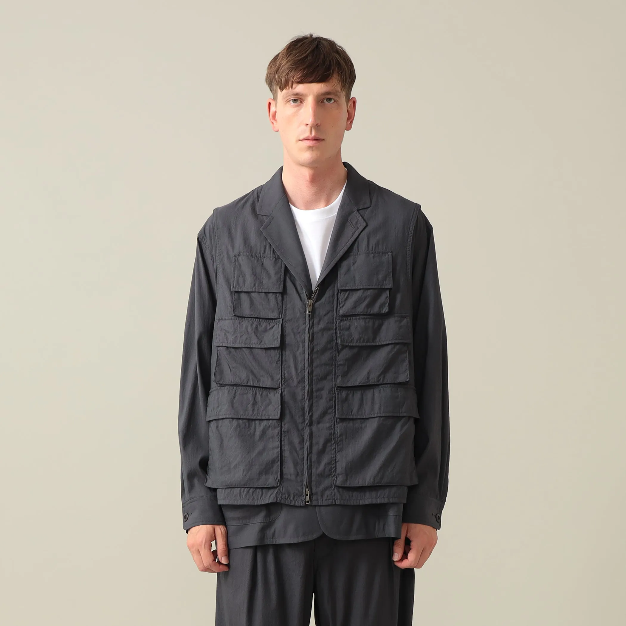 Adrian Tropical Wool Nylon Vest sold by Pilgrim Surf + Supply product image thumbnail 4