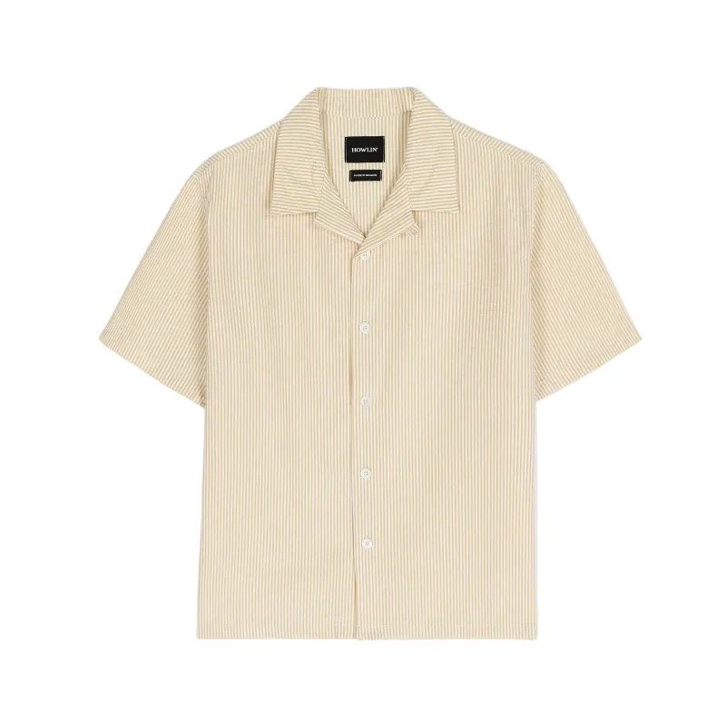 Cocktail D'Amore Seersucker Stripe Shirt made by Howlin'