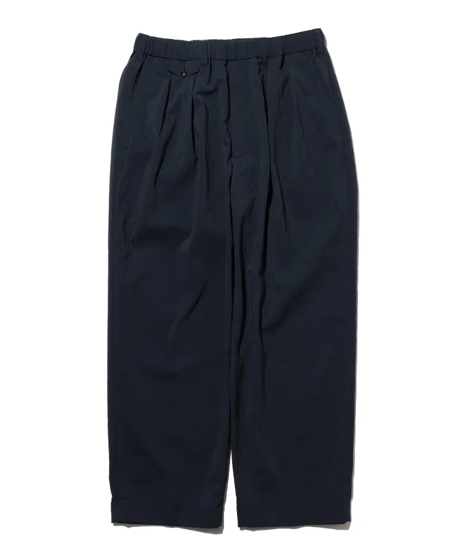 2 Pleats Anywhere(wear) Seersucker Plaid Pant made by BEAMS PLUS