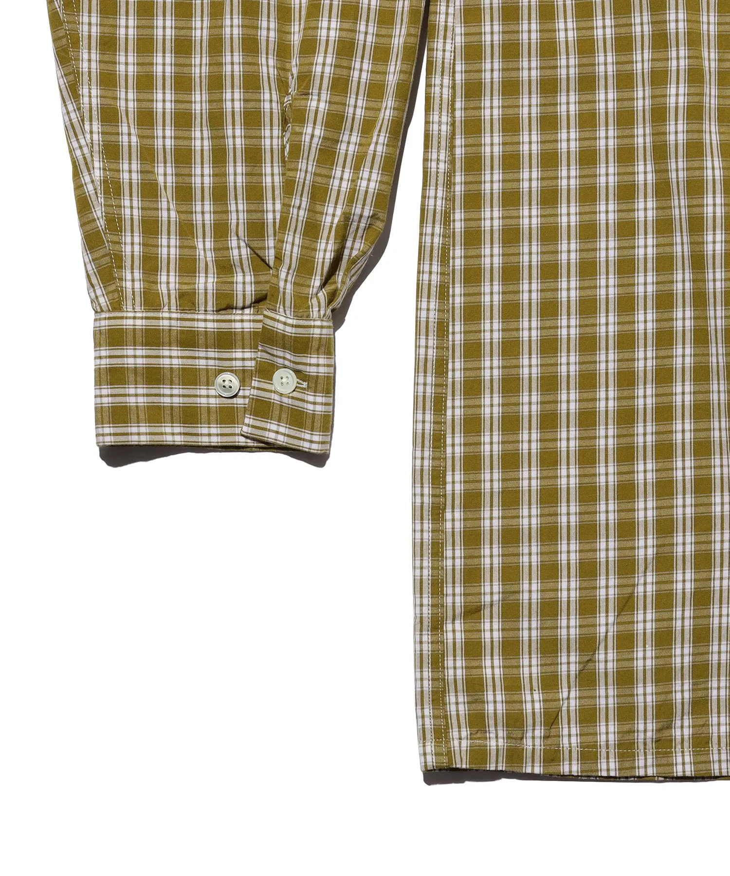 Open Collar 80/2 Madras Shirt sold by Pilgrim Surf + Supply product image thumbnail 5