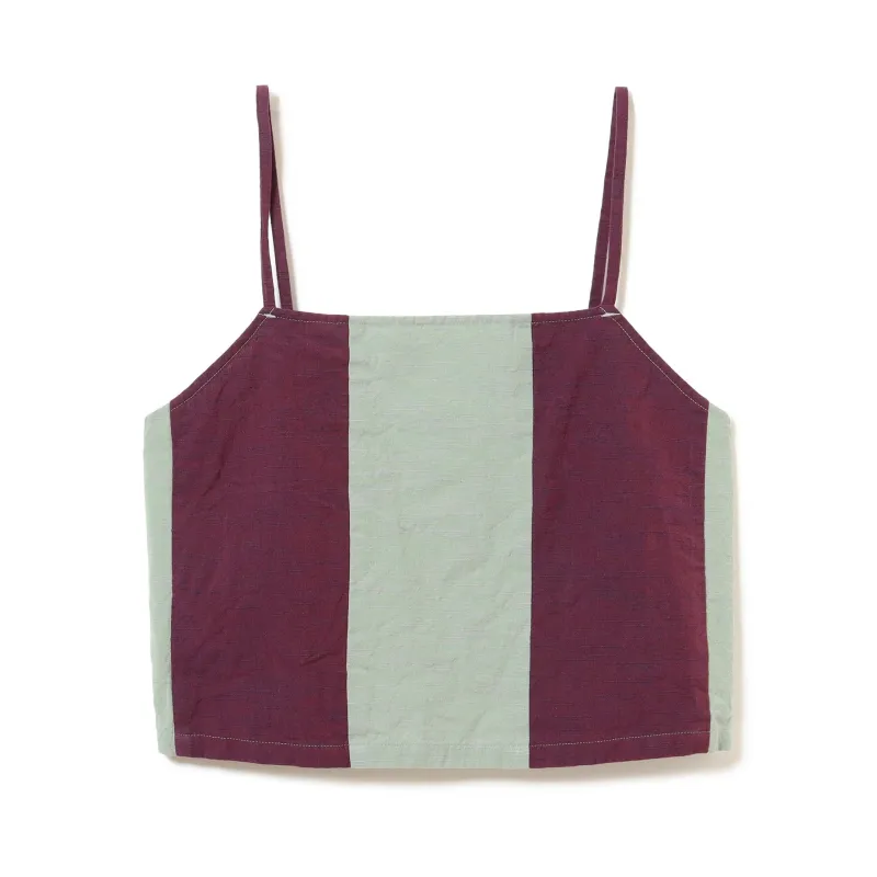 Echo Cropped Aizu Top made by Pilgrim