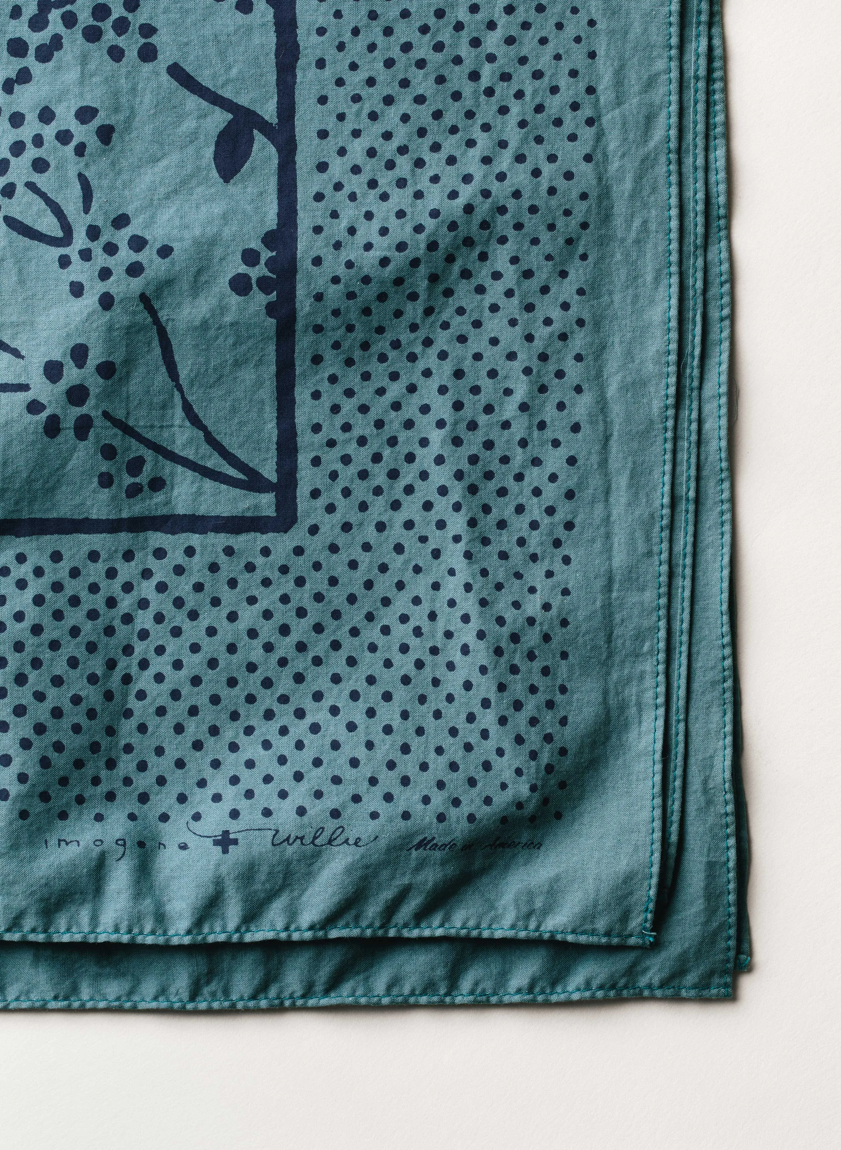 i+w oasis rose bandana sold by Imogene + Willie product image thumbnail 4