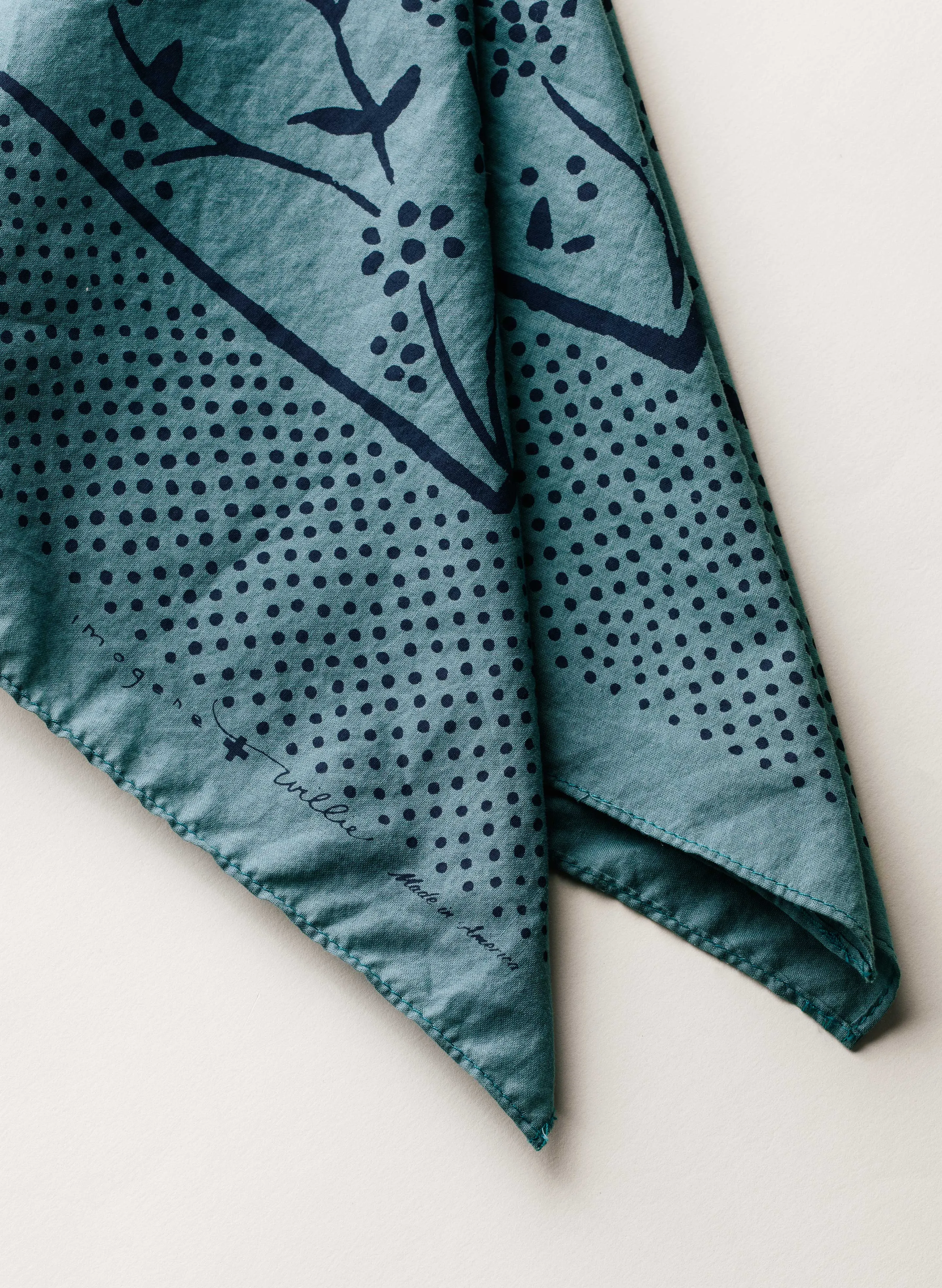 i+w oasis rose bandana sold by Imogene + Willie product image thumbnail 2