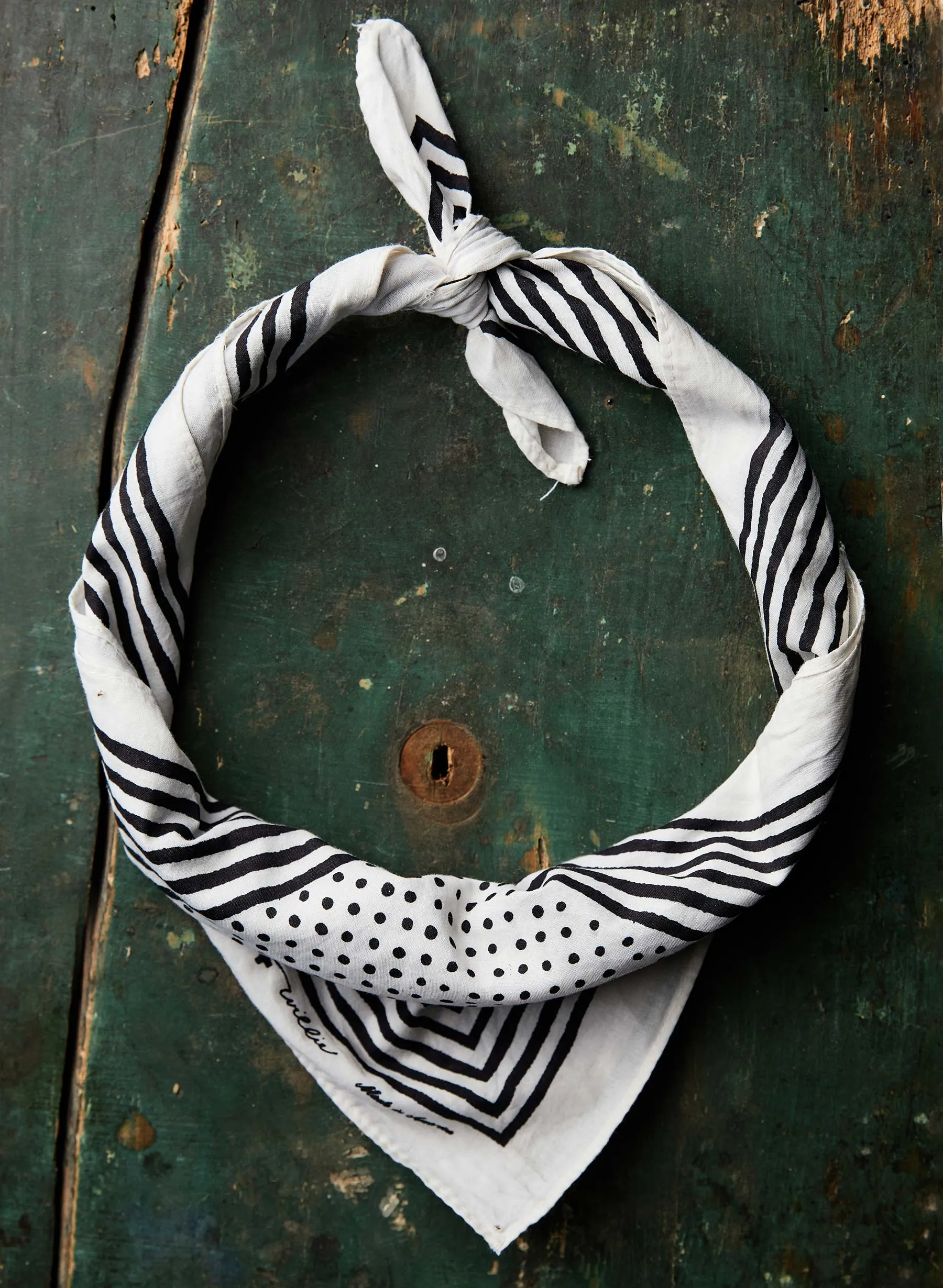 i+w vintage white bandana v2 sold by Imogene + Willie product image thumbnail 2