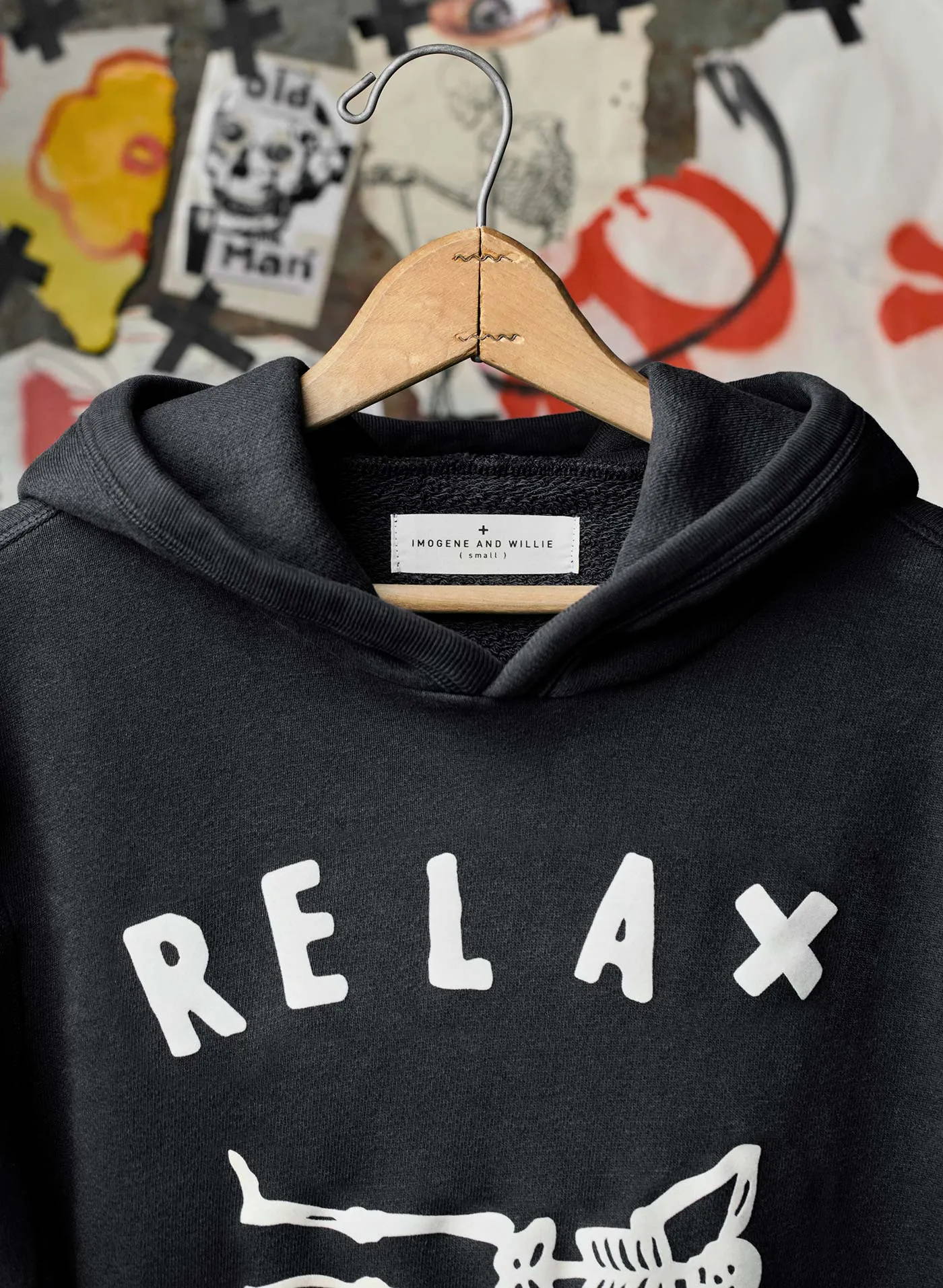 the "relax" wakefield hoodie sold by Imogene + Willie product image thumbnail 2