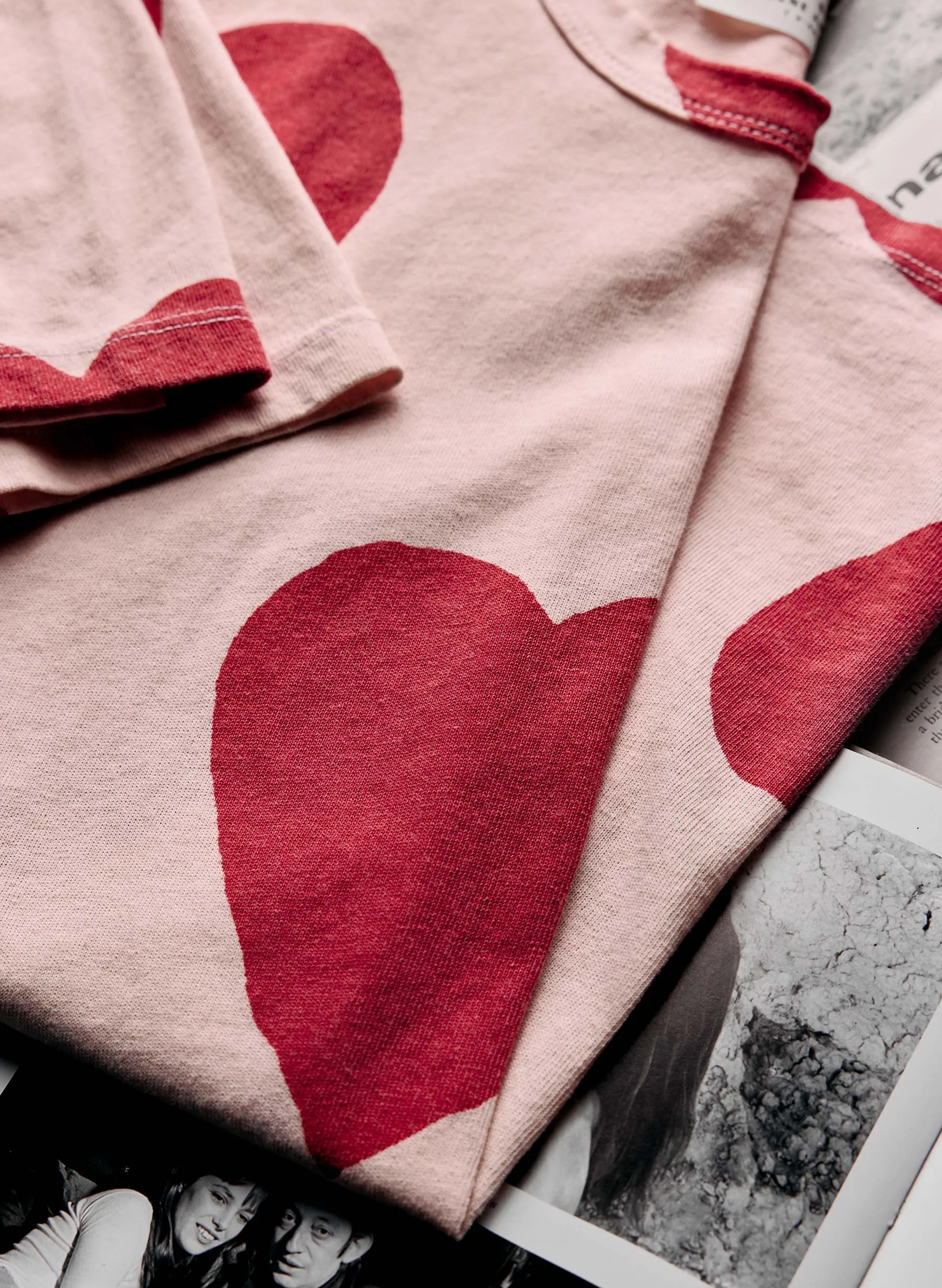 the "hearts all over" tee sold by Imogene + Willie product image thumbnail 4