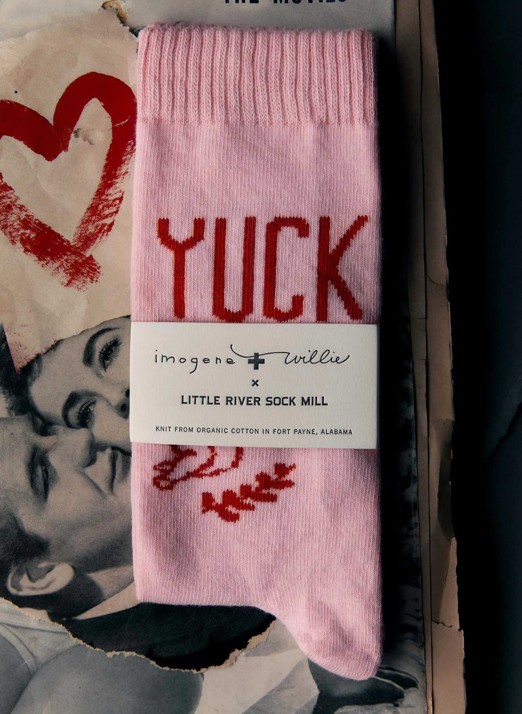 the "yuck" sock sold by Imogene + Willie product image thumbnail 2