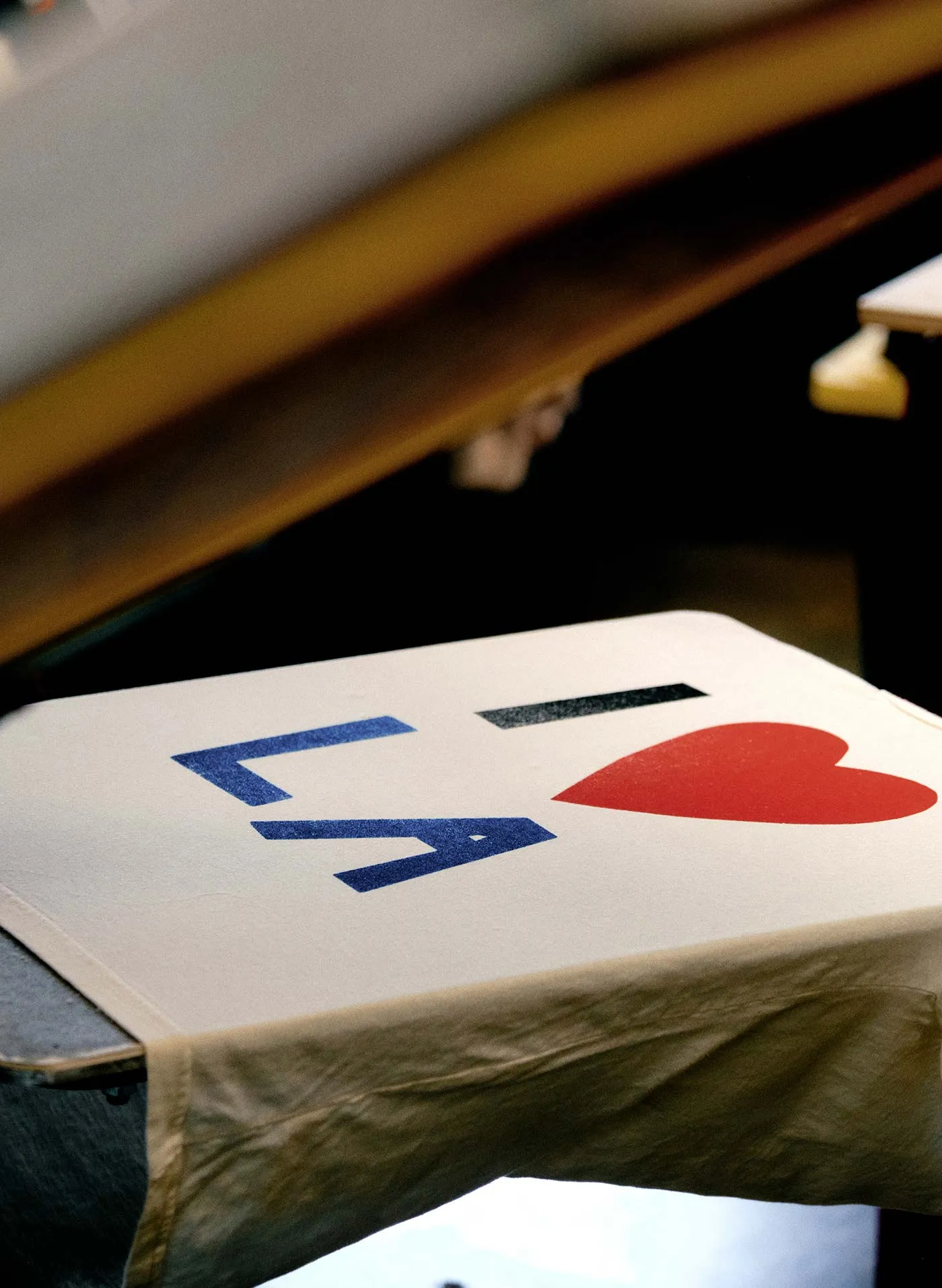 the "I ❤️ LA" tee sold by Imogene + Willie product image thumbnail 2