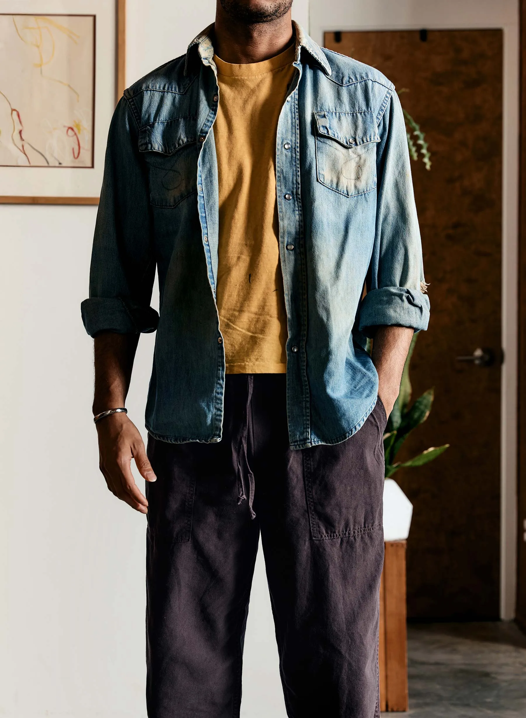 the ventura chore pant in sonoma sold by Imogene + Willie product image thumbnail 3