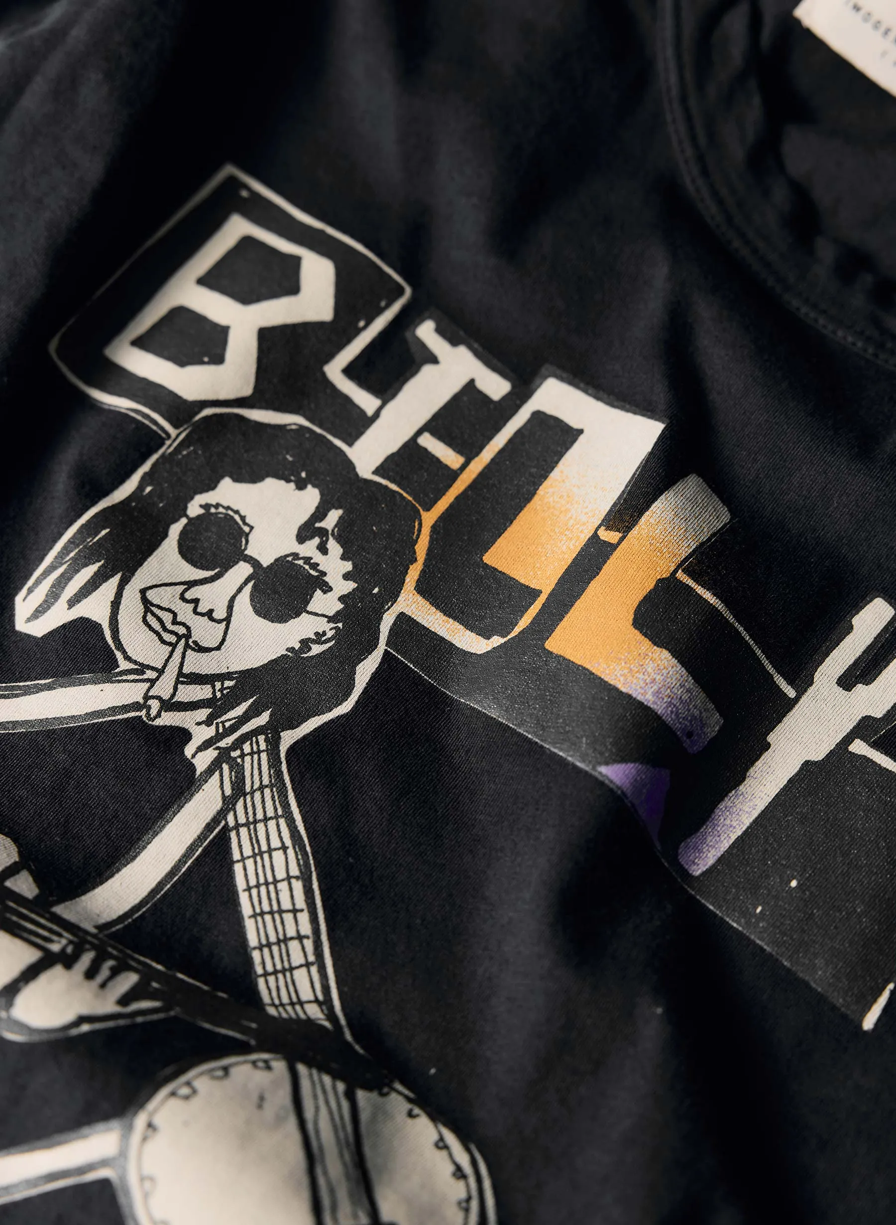 i+w x billy strings "pickin' and grinnin'” tee sold by Imogene + Willie product image thumbnail 5