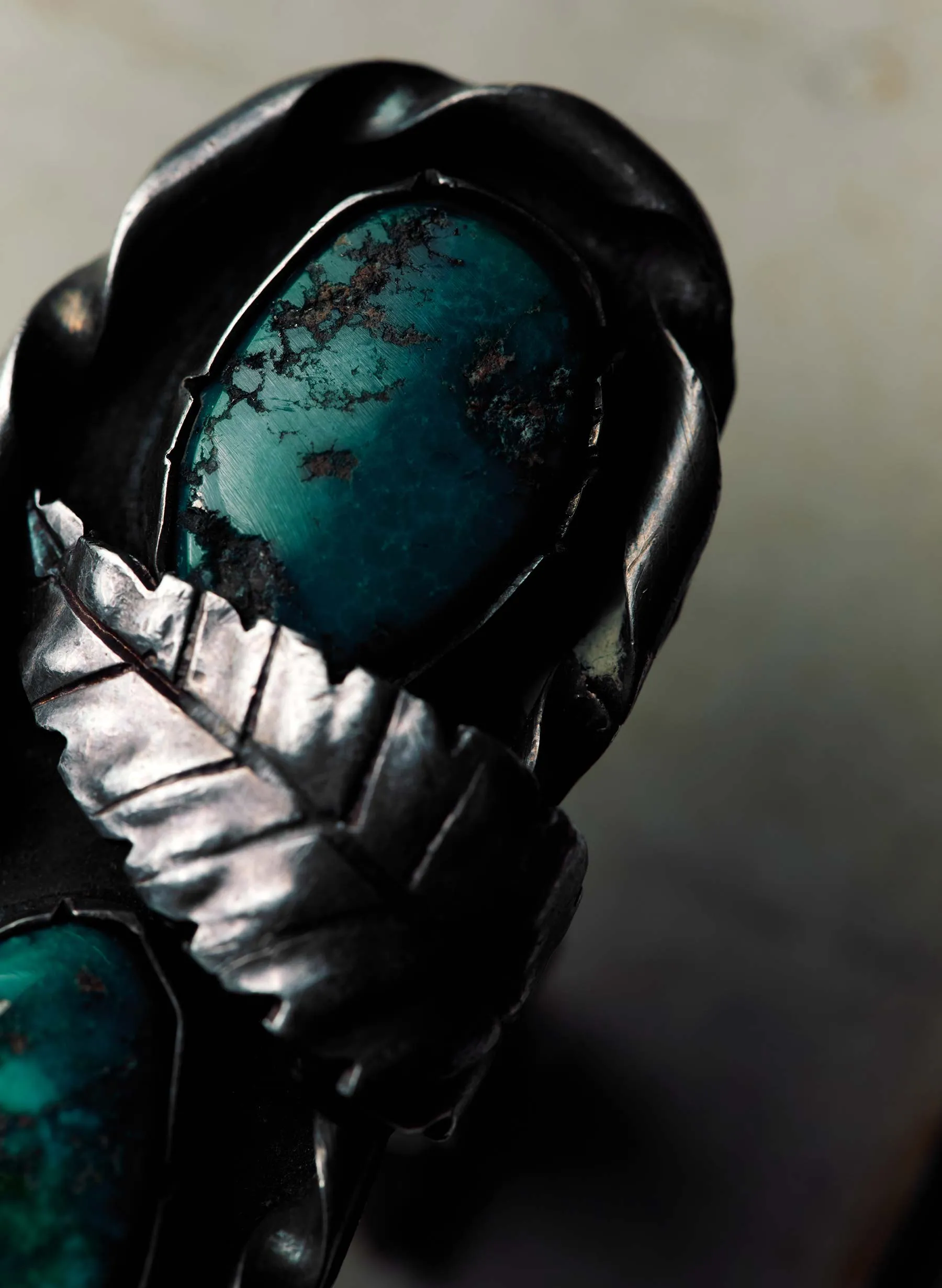 vintage navajo two stone ring sold by Imogene + Willie product image thumbnail 4