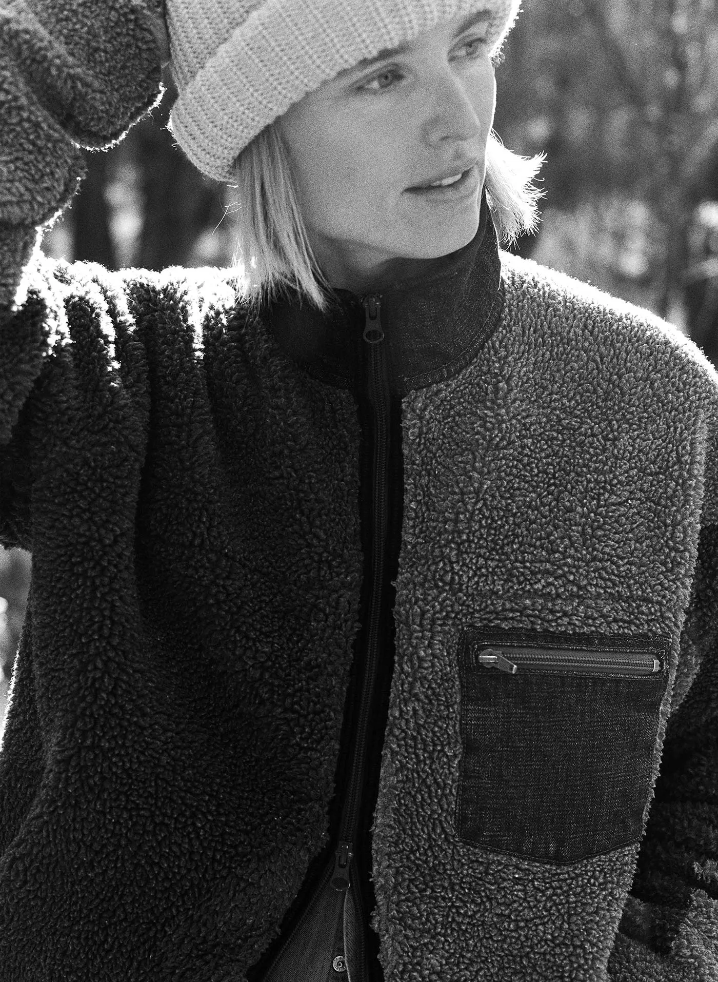 the fitzroy thermal lined sherpa sold by Imogene + Willie product image thumbnail 4