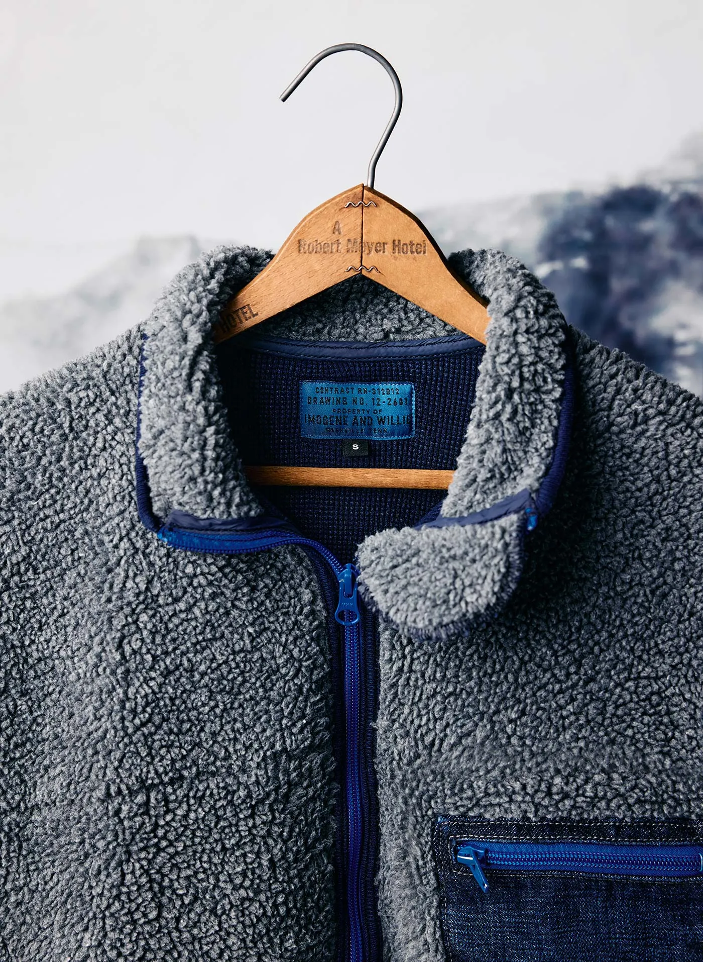 the fitzroy thermal lined sherpa sold by Imogene + Willie product image thumbnail 3