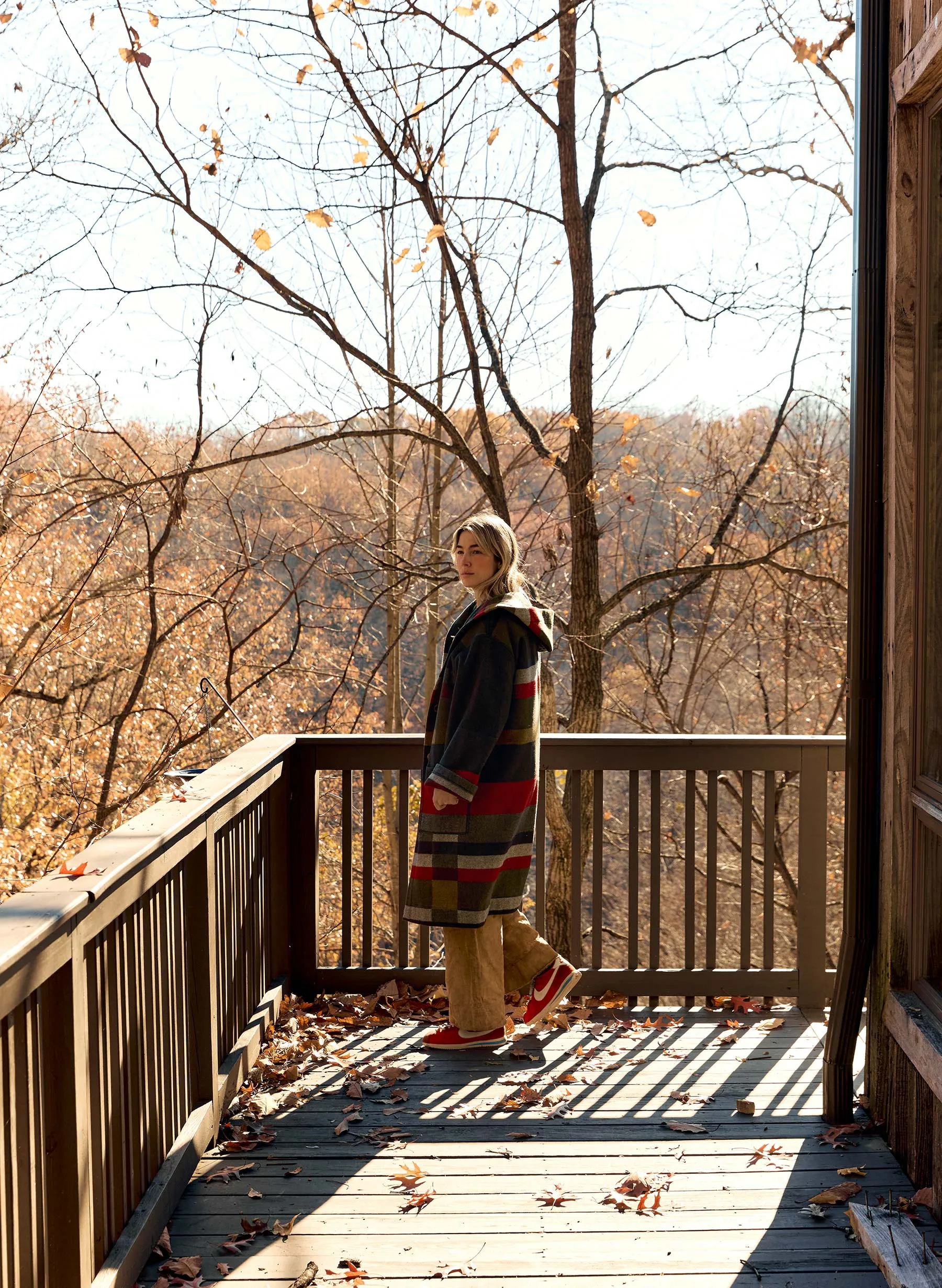 i+w x american woolen blanket coat sold by Imogene + Willie product image thumbnail 5