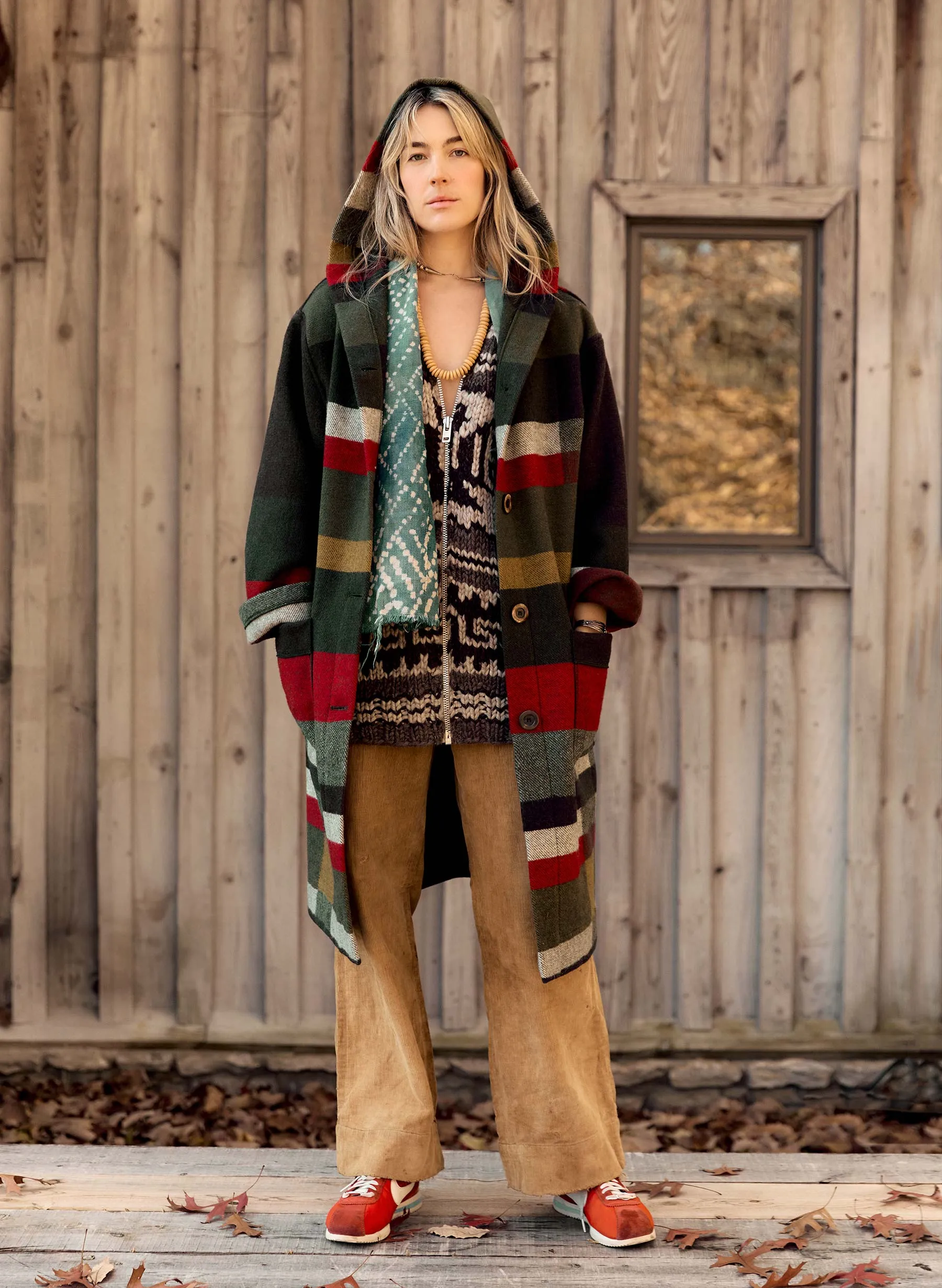 i+w x american woolen blanket coat sold by Imogene + Willie product image thumbnail 2