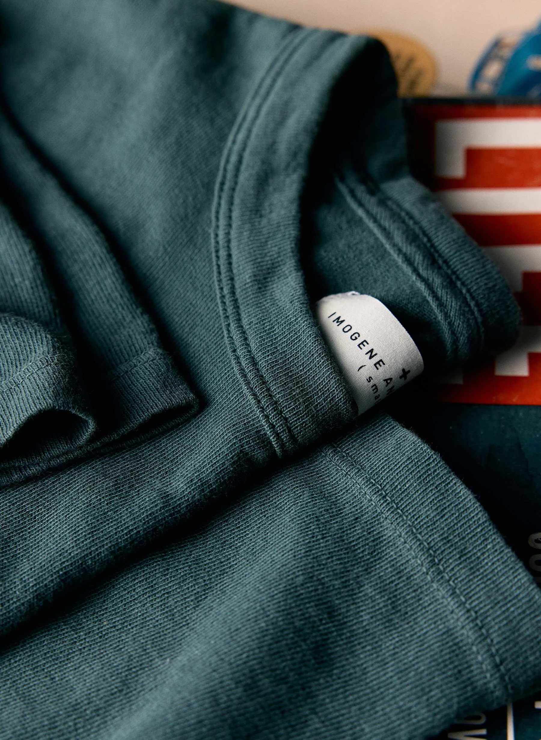 spruce knit midweight crew sold by Imogene + Willie product image thumbnail 2