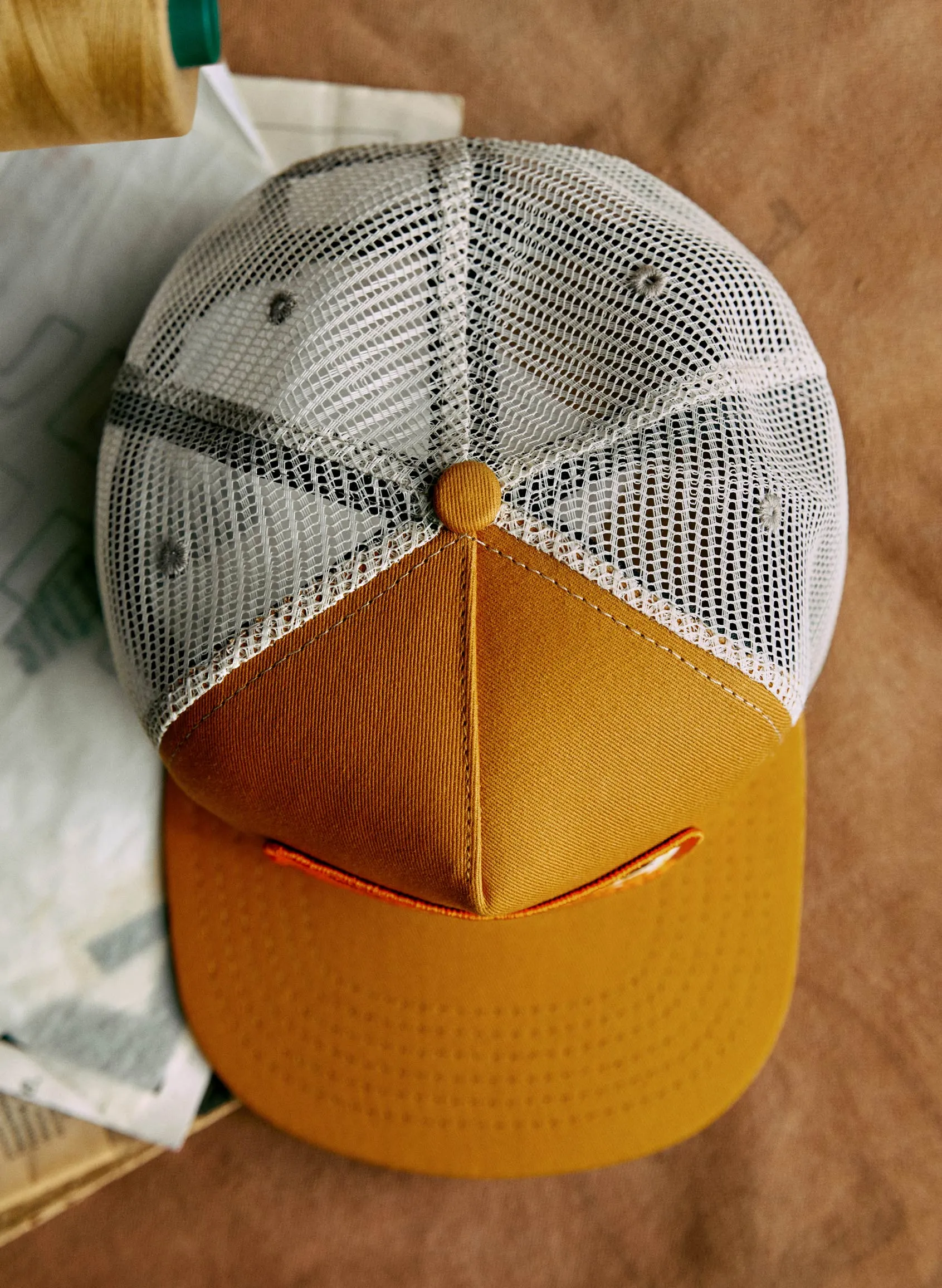 the "bird dog" trucker in gold sold by Imogene + Willie product image thumbnail 3