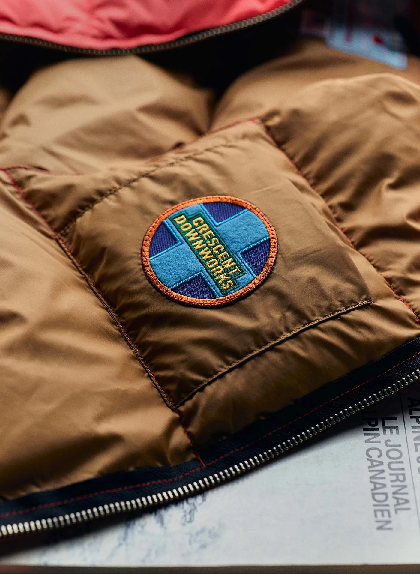 i+w x crescent down works northwest vest sold by Imogene + Willie product image thumbnail 4