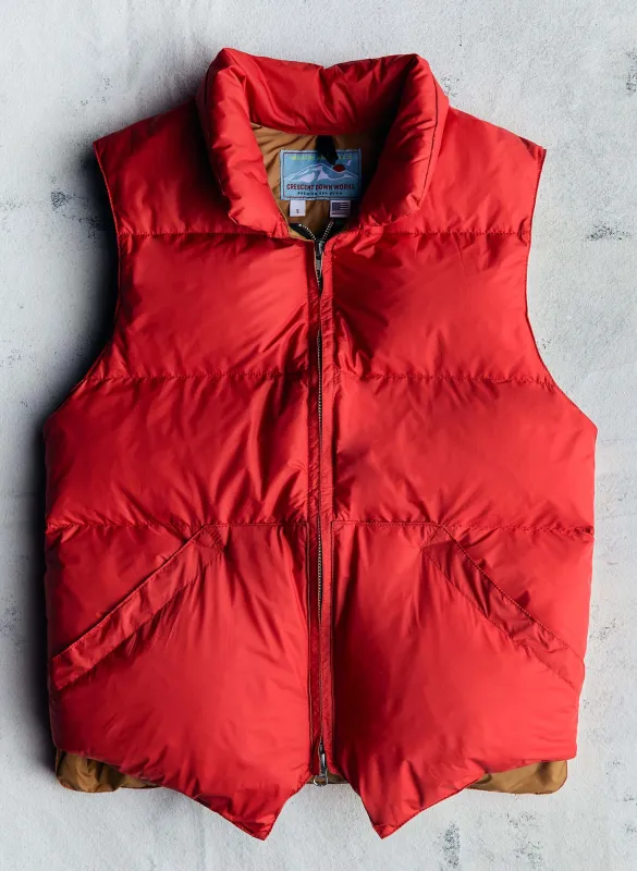 i+w x crescent down works northwest vest sold by Imogene + Willie