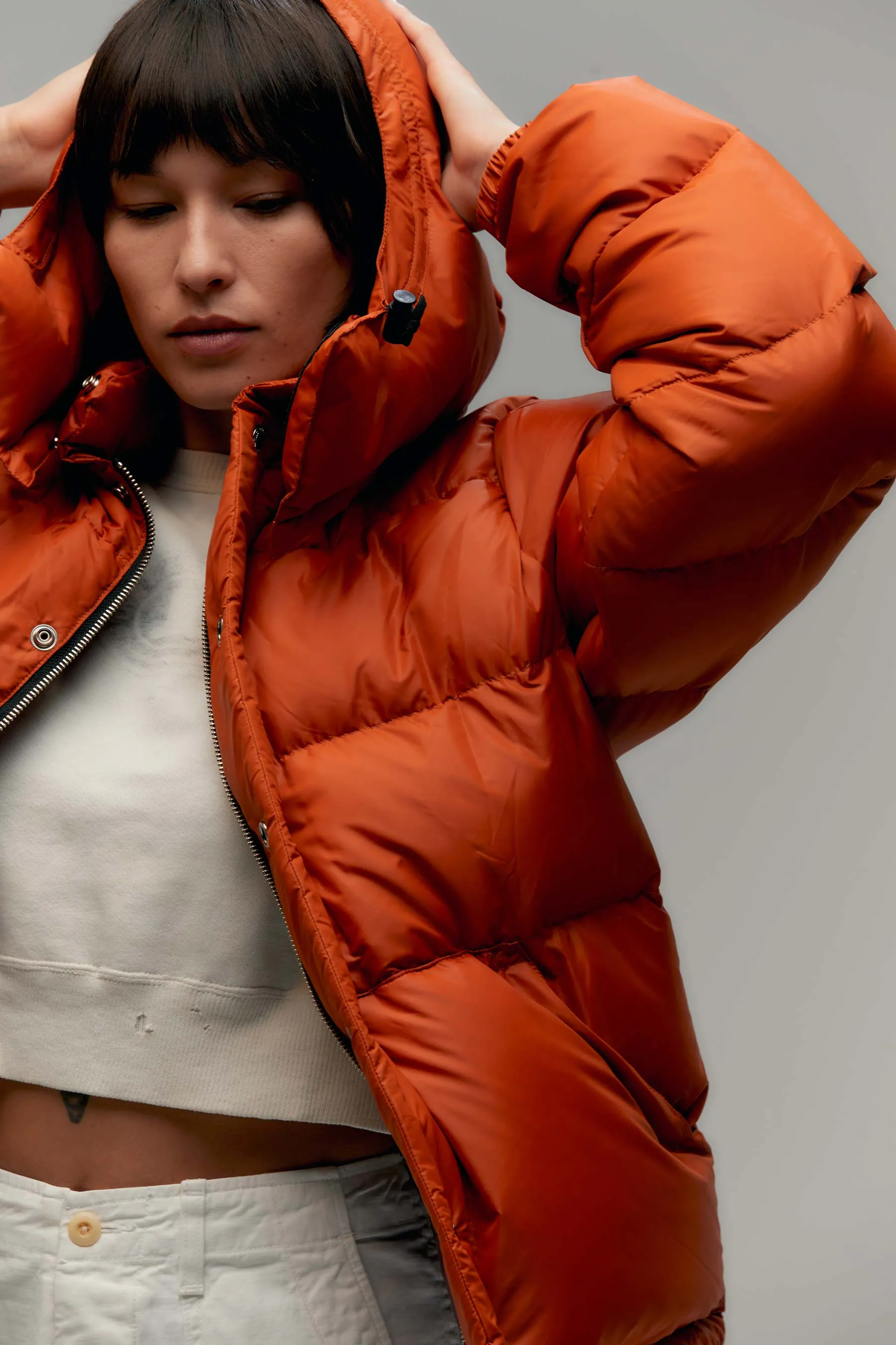 i+w x crescent down works classic parka sold by Imogene + Willie product image thumbnail 2