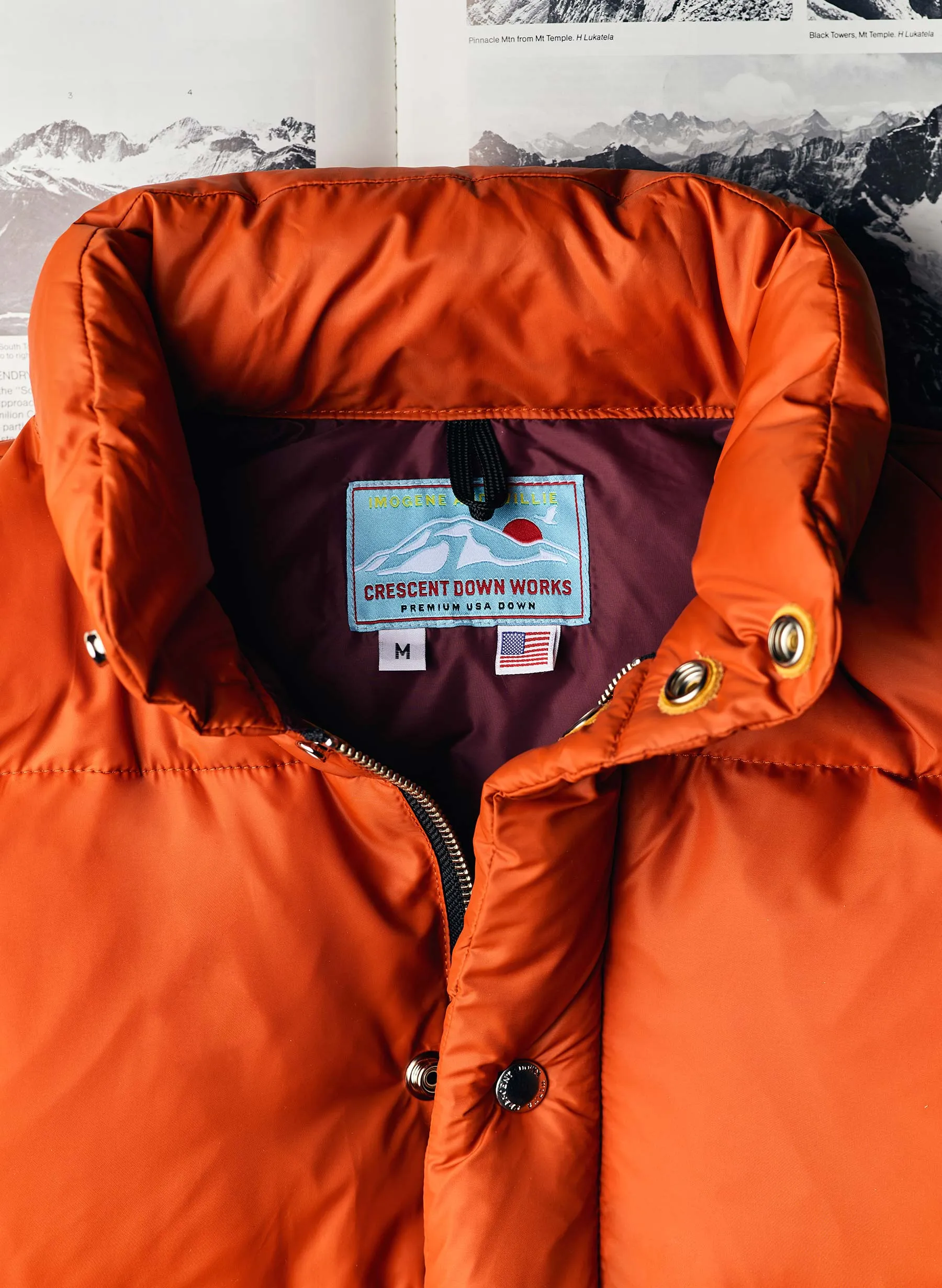 i+w x crescent down works classic parka sold by Imogene + Willie product image thumbnail 4