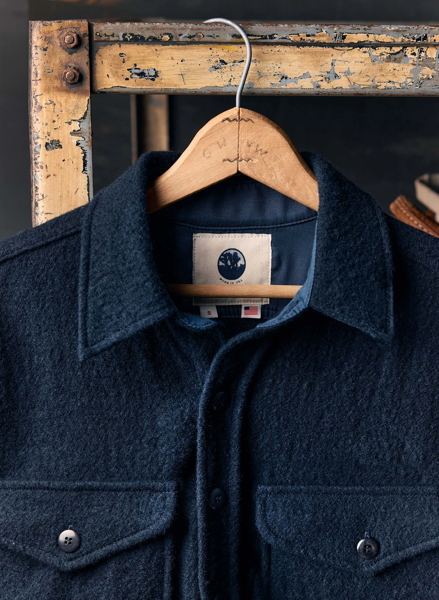 the ellie cpo in navy sold by Imogene + Willie product image thumbnail 2