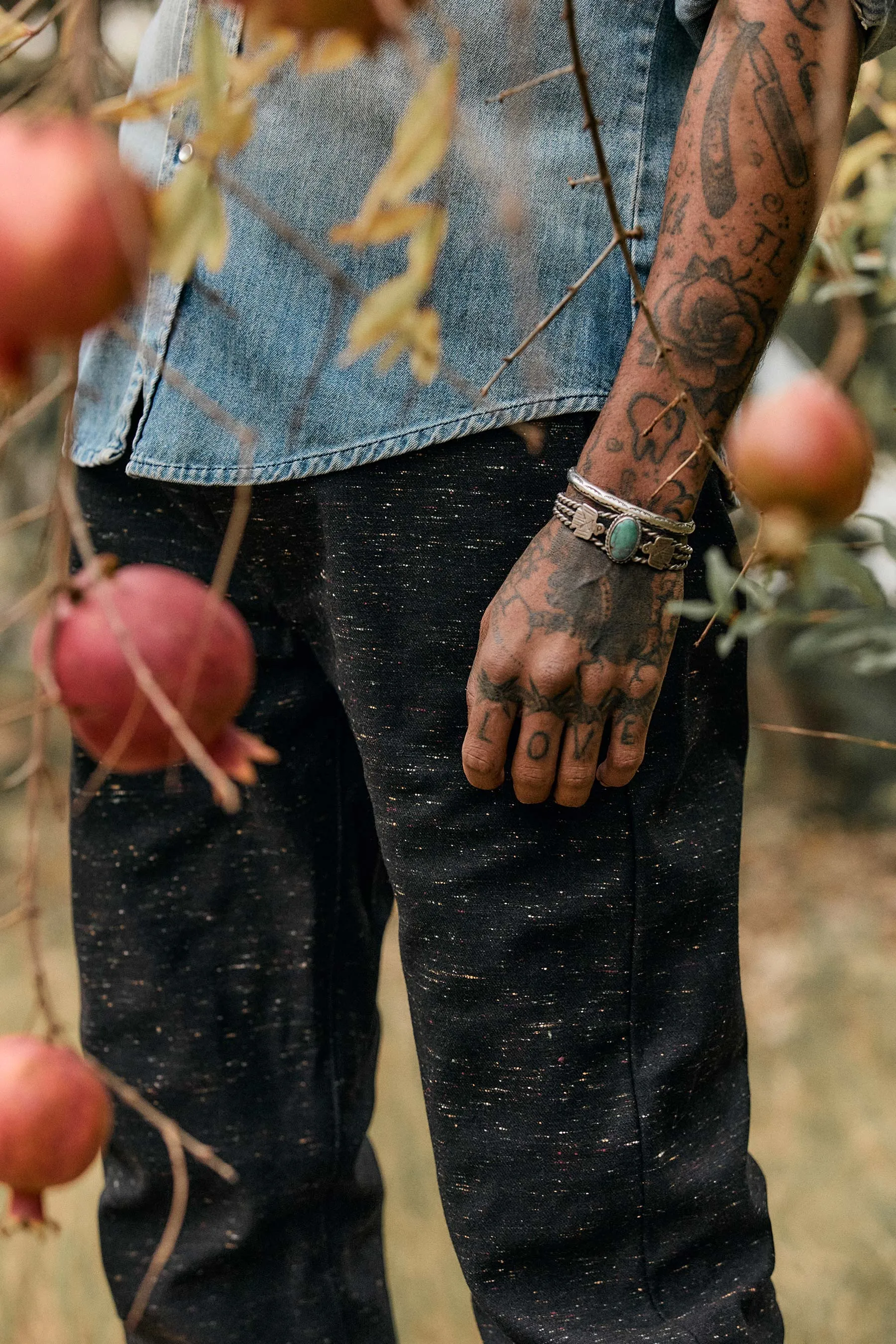 oscar reverse black indigo nep sold by Imogene + Willie product image thumbnail 2