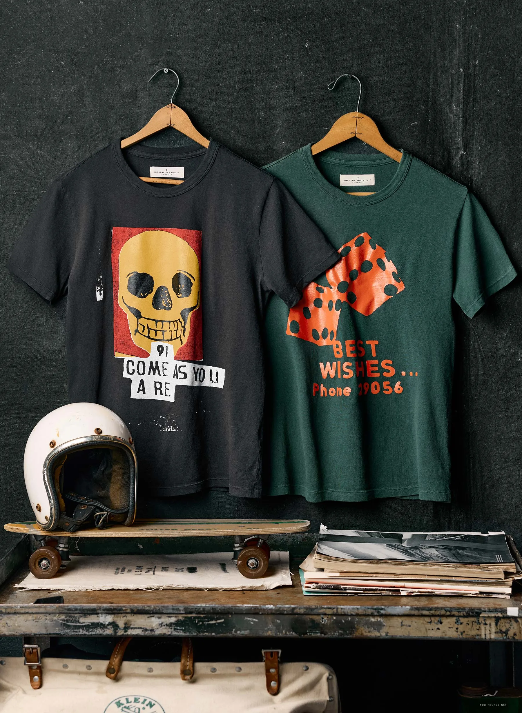 the "best wishes" tee sold by Imogene + Willie product image thumbnail 3