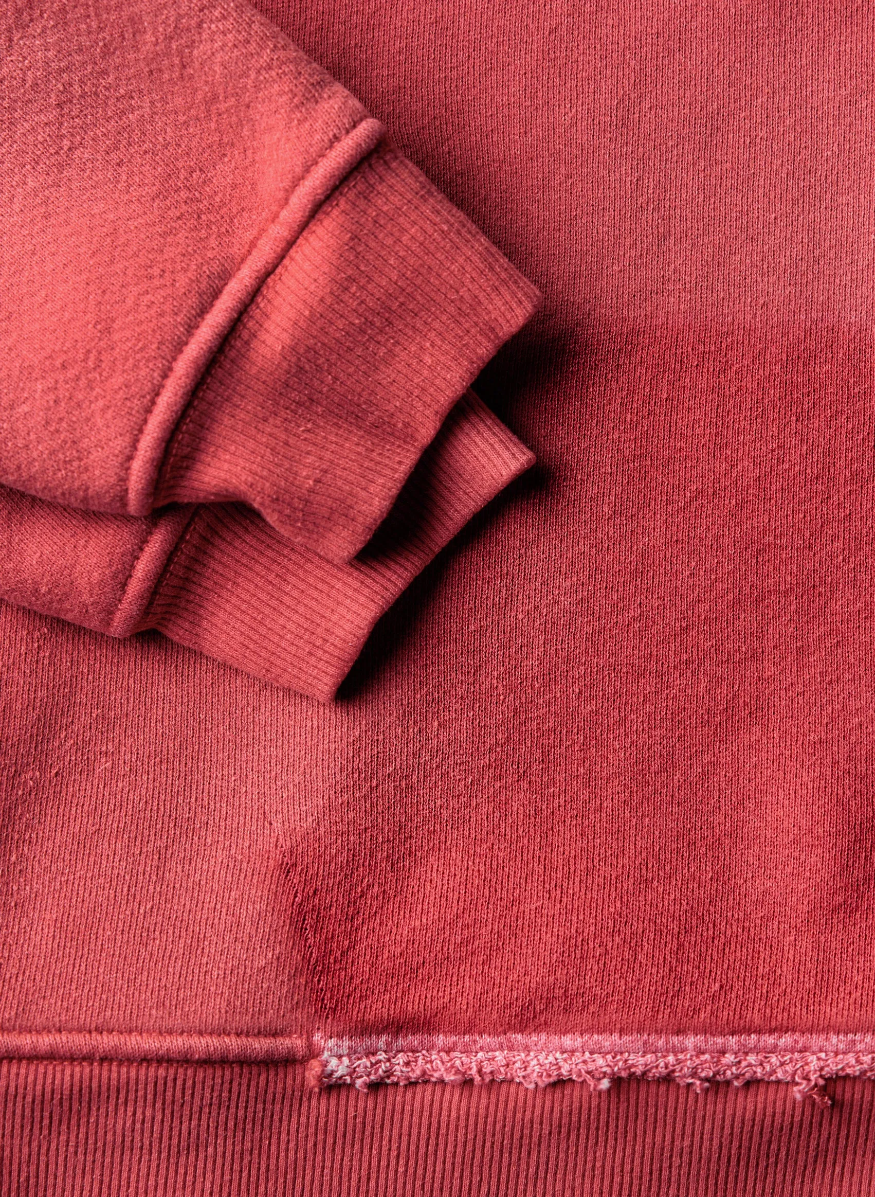 the old school crew in faded red sold by Imogene + Willie product image thumbnail 4