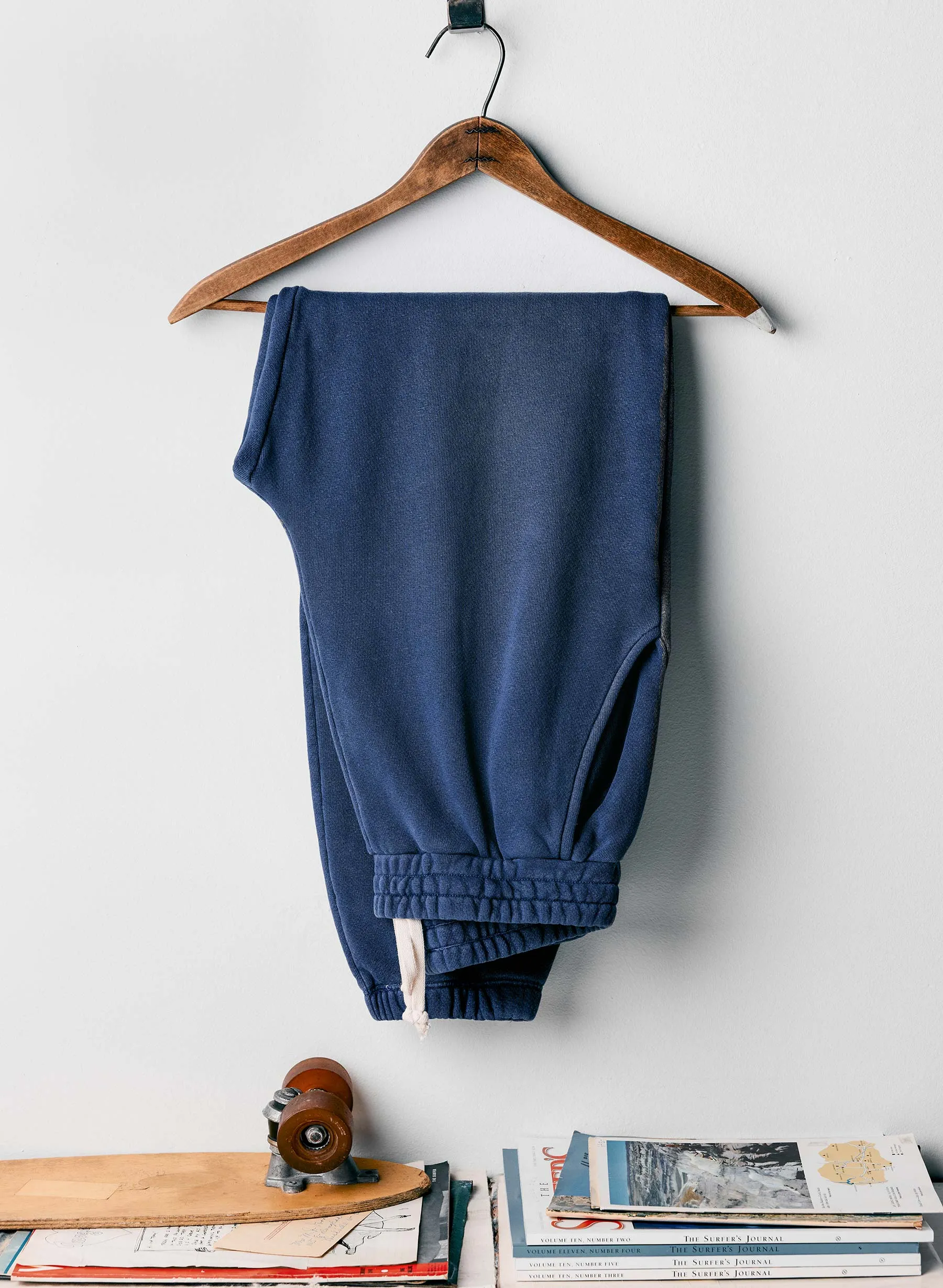 the drawstring sweatpant in faded blue sold by Imogene + Willie product image thumbnail 3
