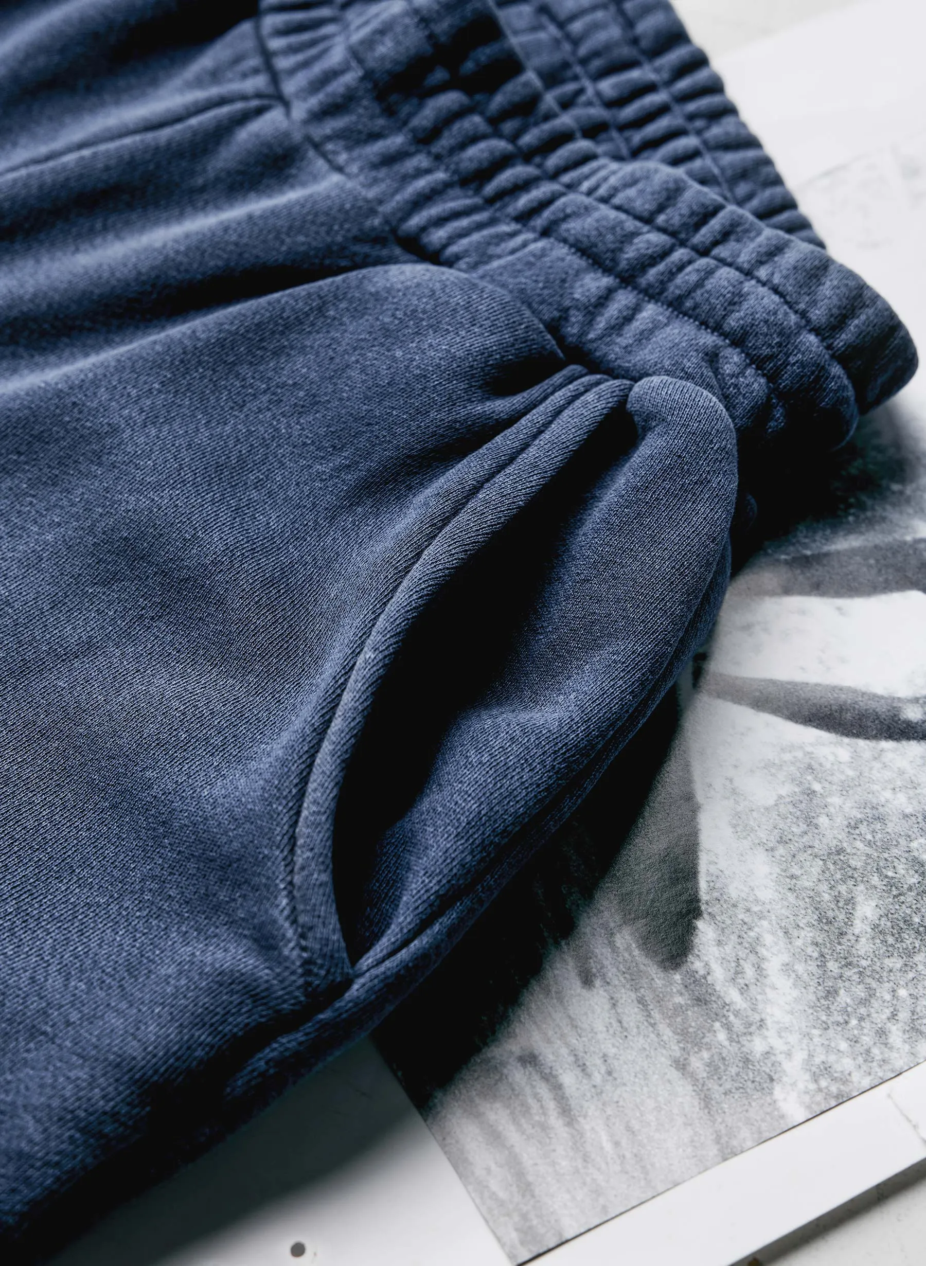 the drawstring sweatpant in faded blue sold by Imogene + Willie product image thumbnail 5