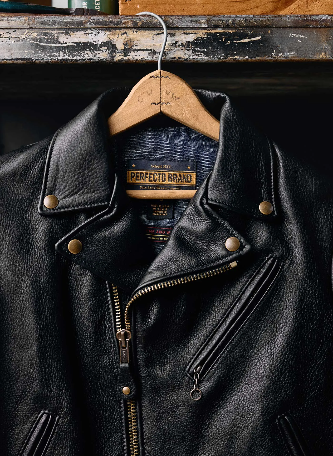 i+w x Schott NYC Perfecto jacket sold by Imogene + Willie product image thumbnail 2
