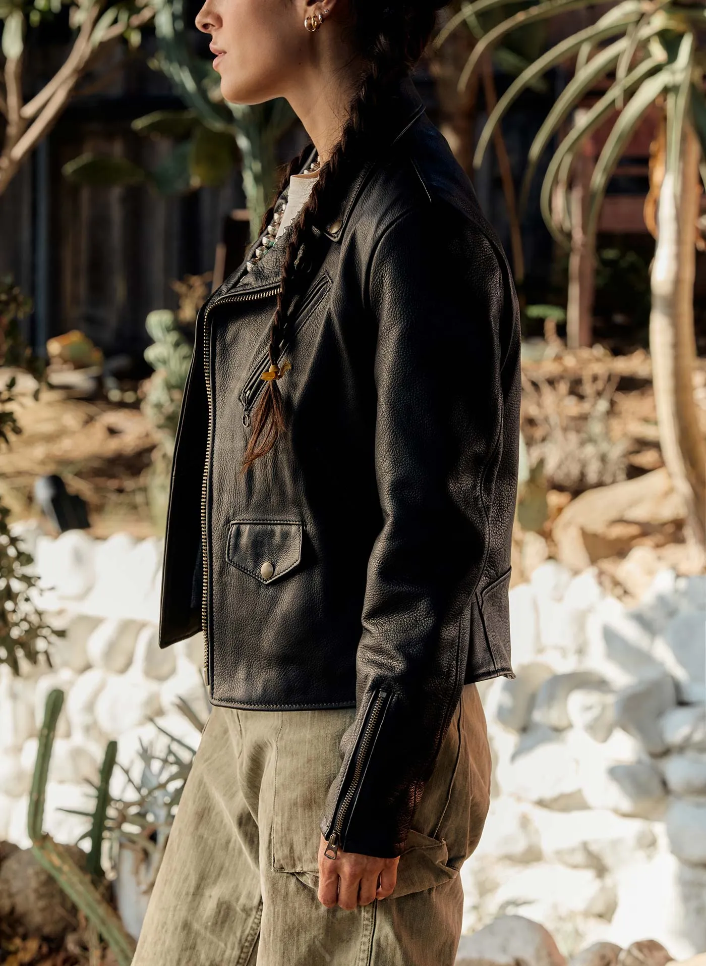 i+w x Schott NYC Perfecto jacket sold by Imogene + Willie product image thumbnail 4