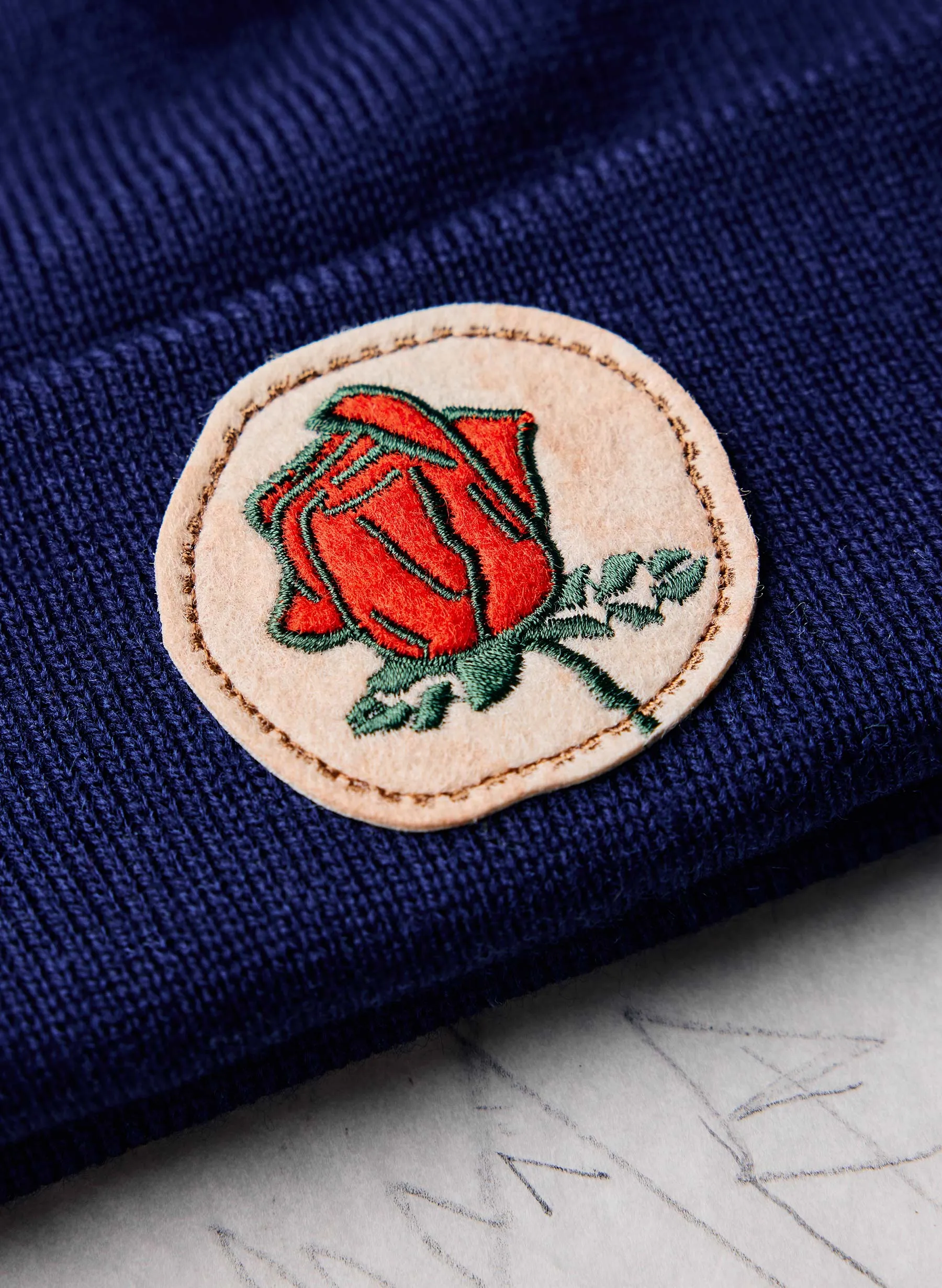 knit "dead wrong" watch cap sold by Imogene + Willie product image thumbnail 2