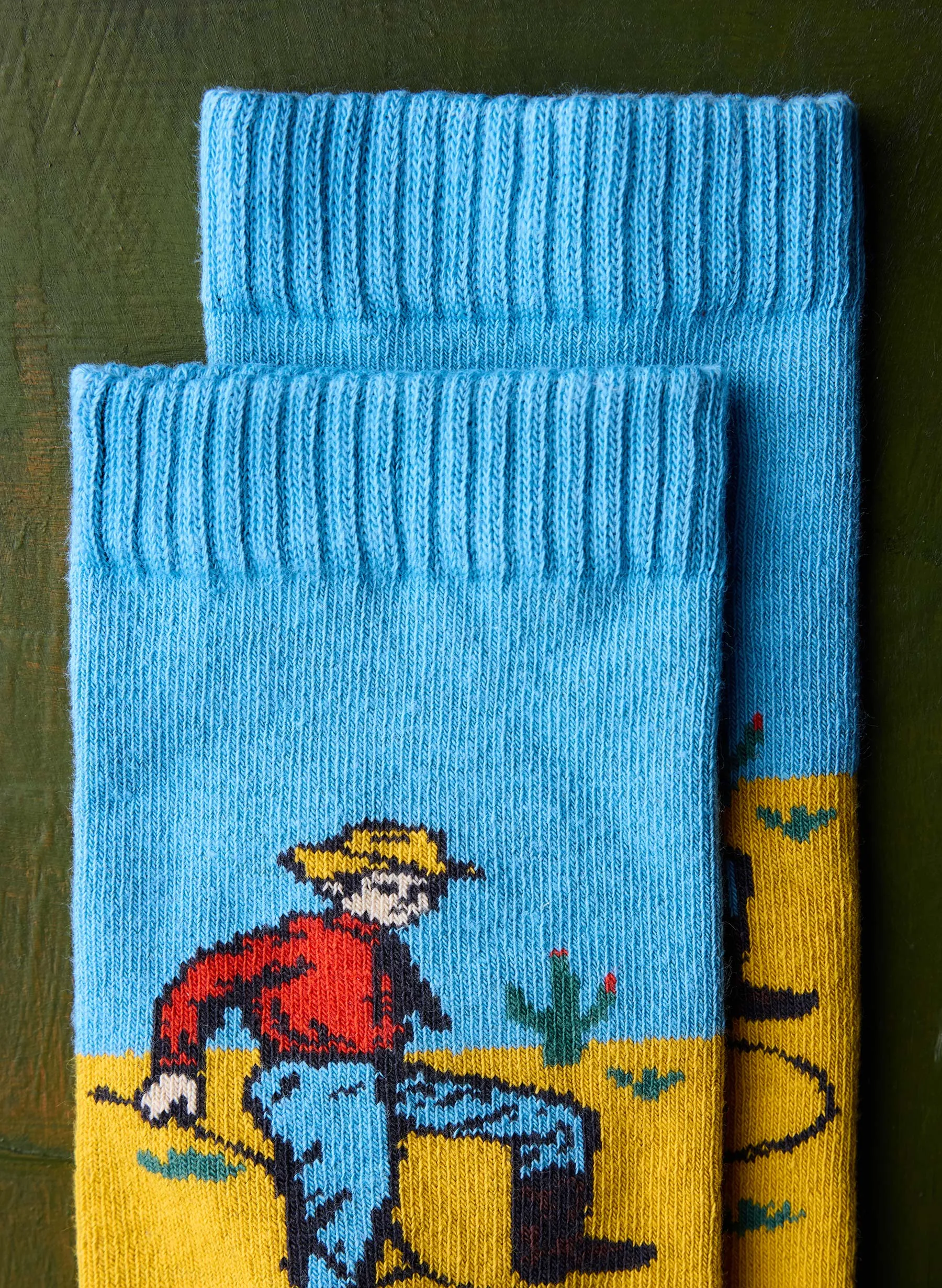 the "lasso" sock sold by Imogene + Willie product image thumbnail 4