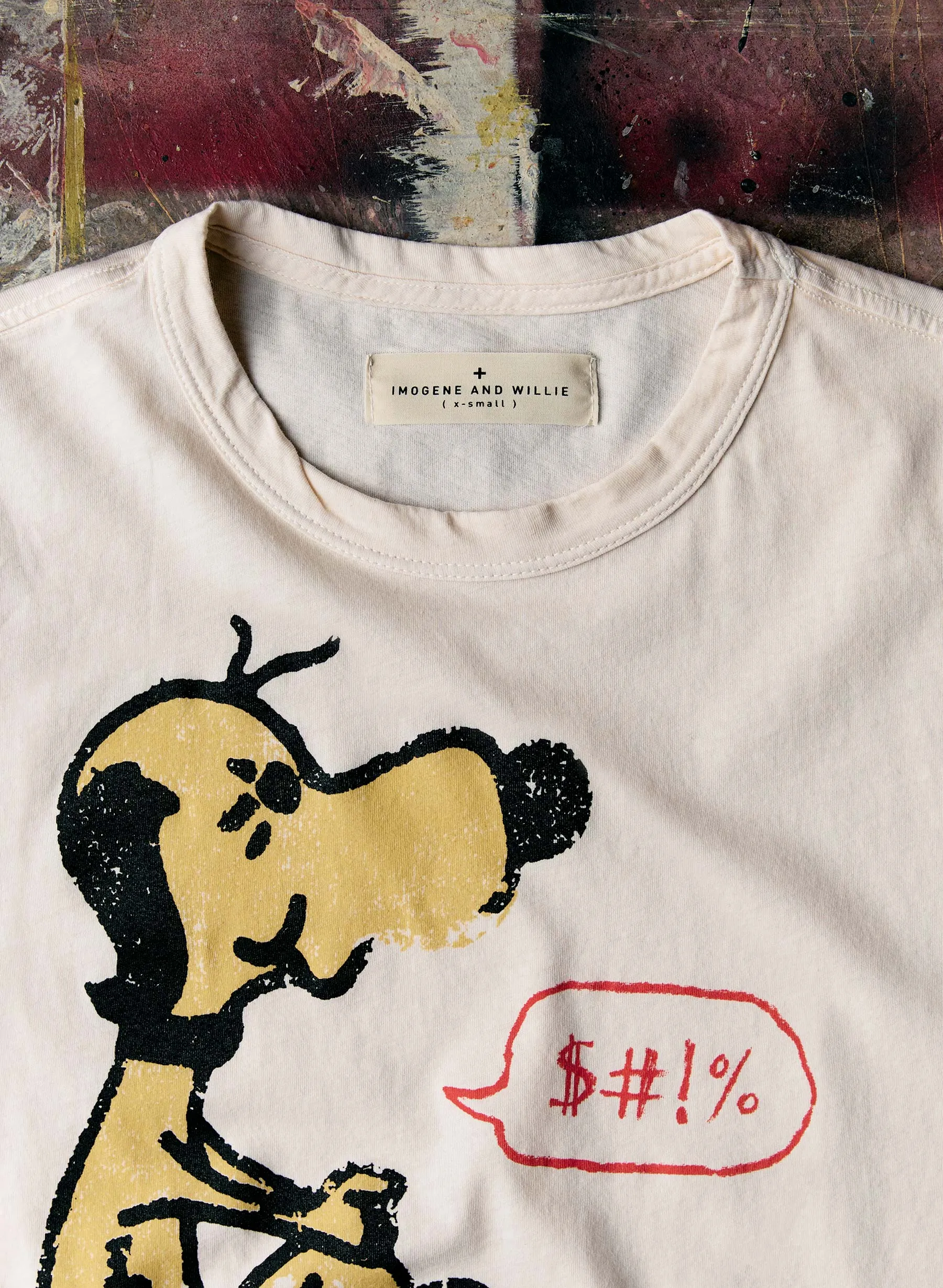 the "expletive" tee sold by Imogene + Willie product image thumbnail 4