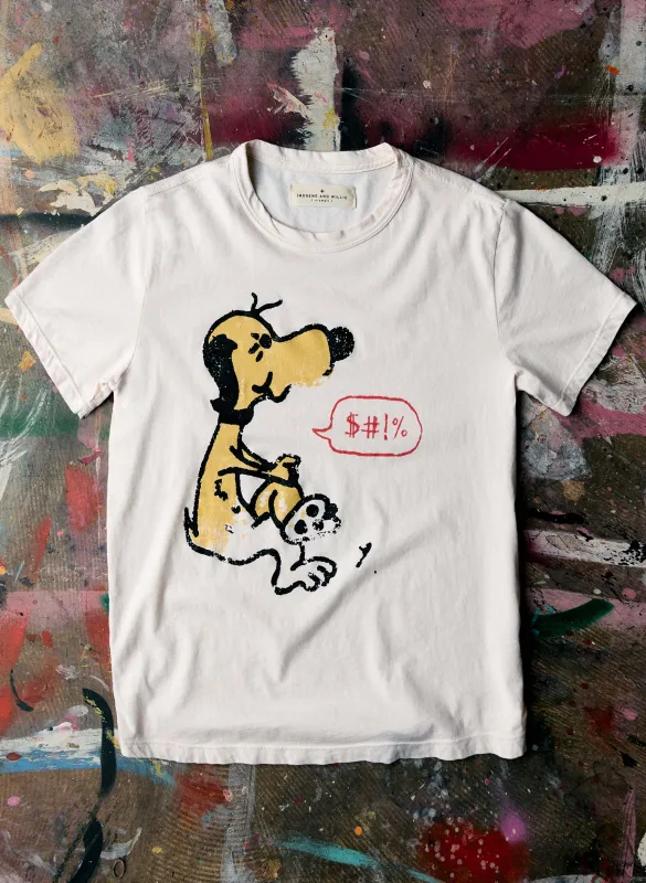 the "expletive" tee sold by Imogene + Willie