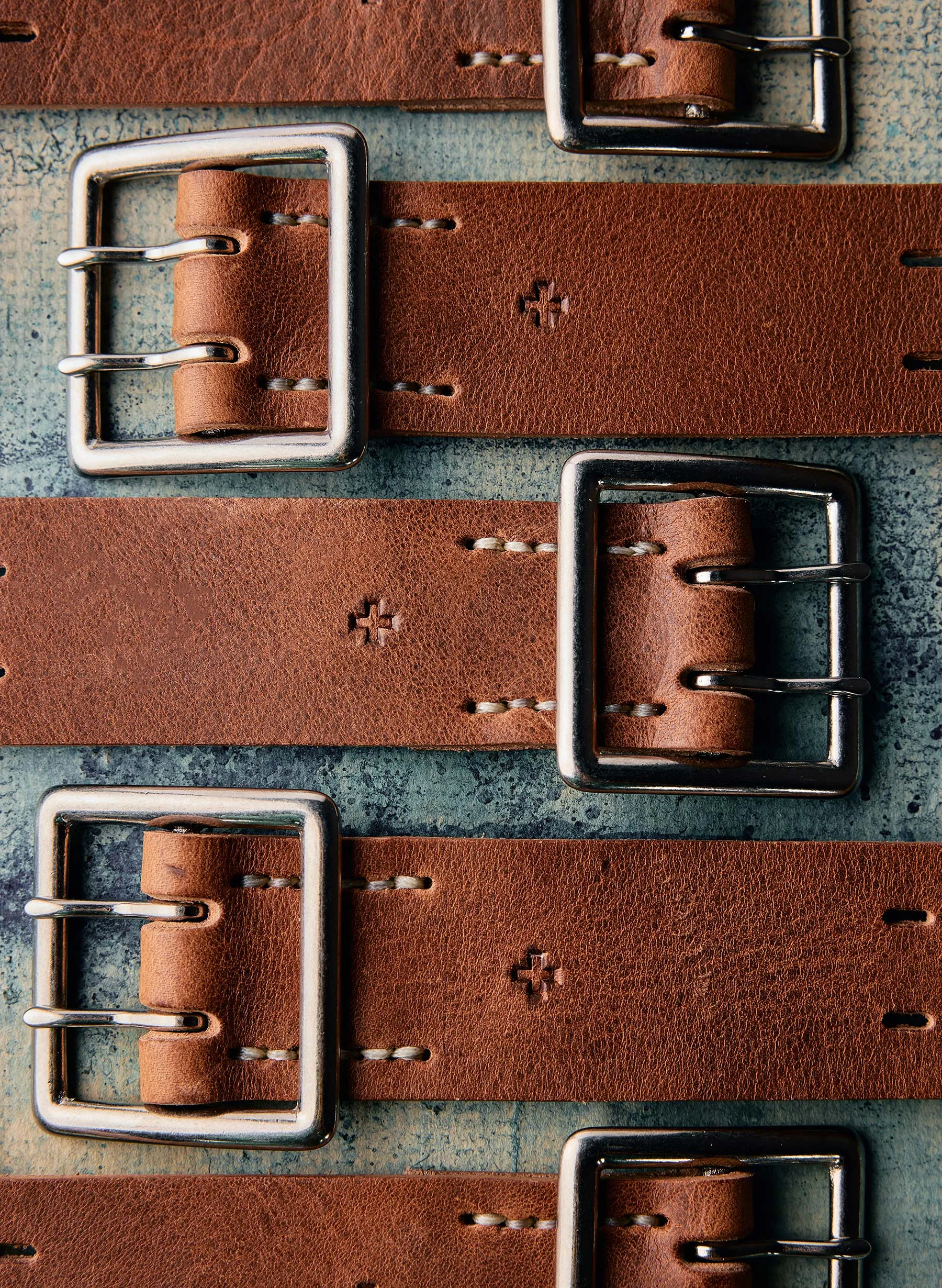 i+w x Emil Erwin two prong horween belt sold by Imogene + Willie product image thumbnail 2