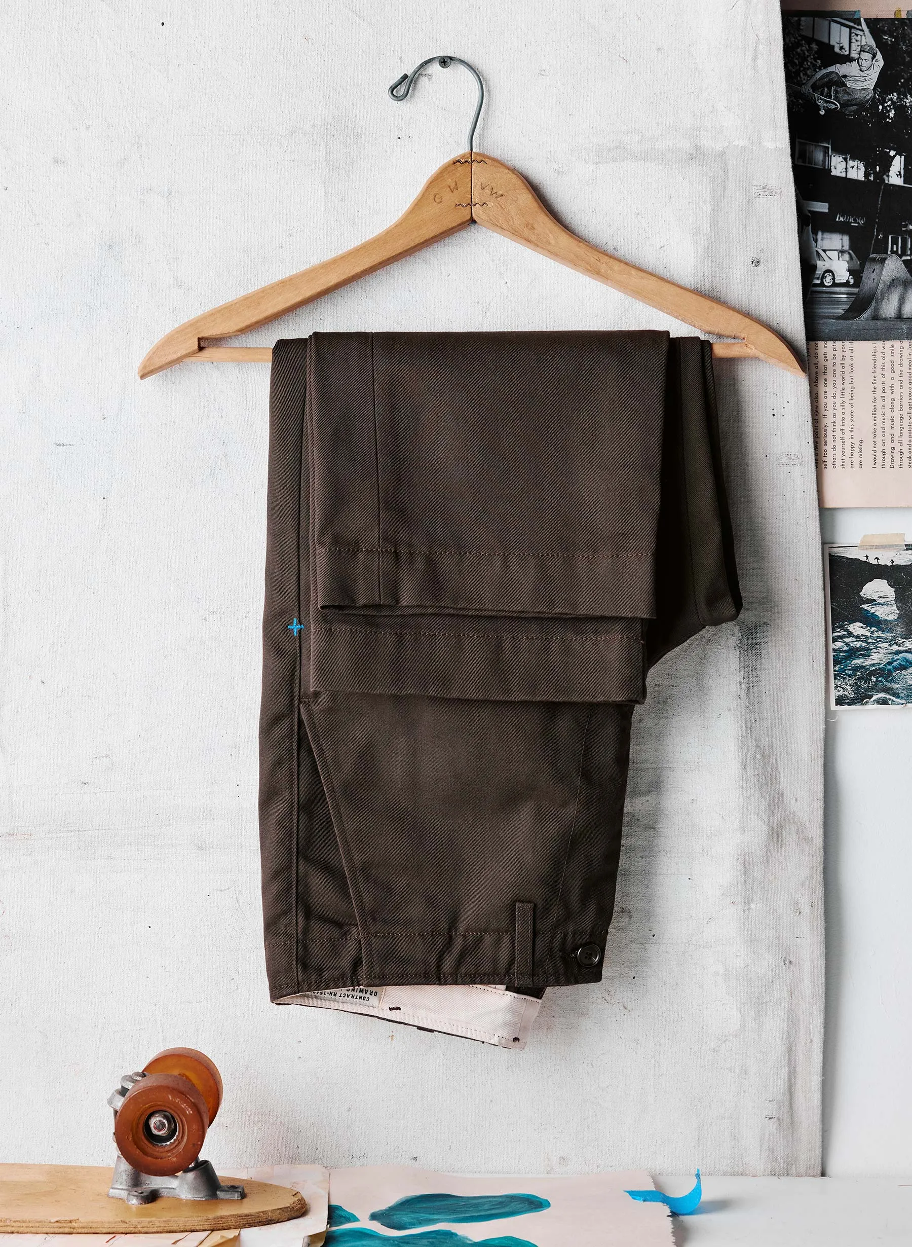 oceanside relaxed pant in brown sold by Imogene + Willie product image thumbnail 2