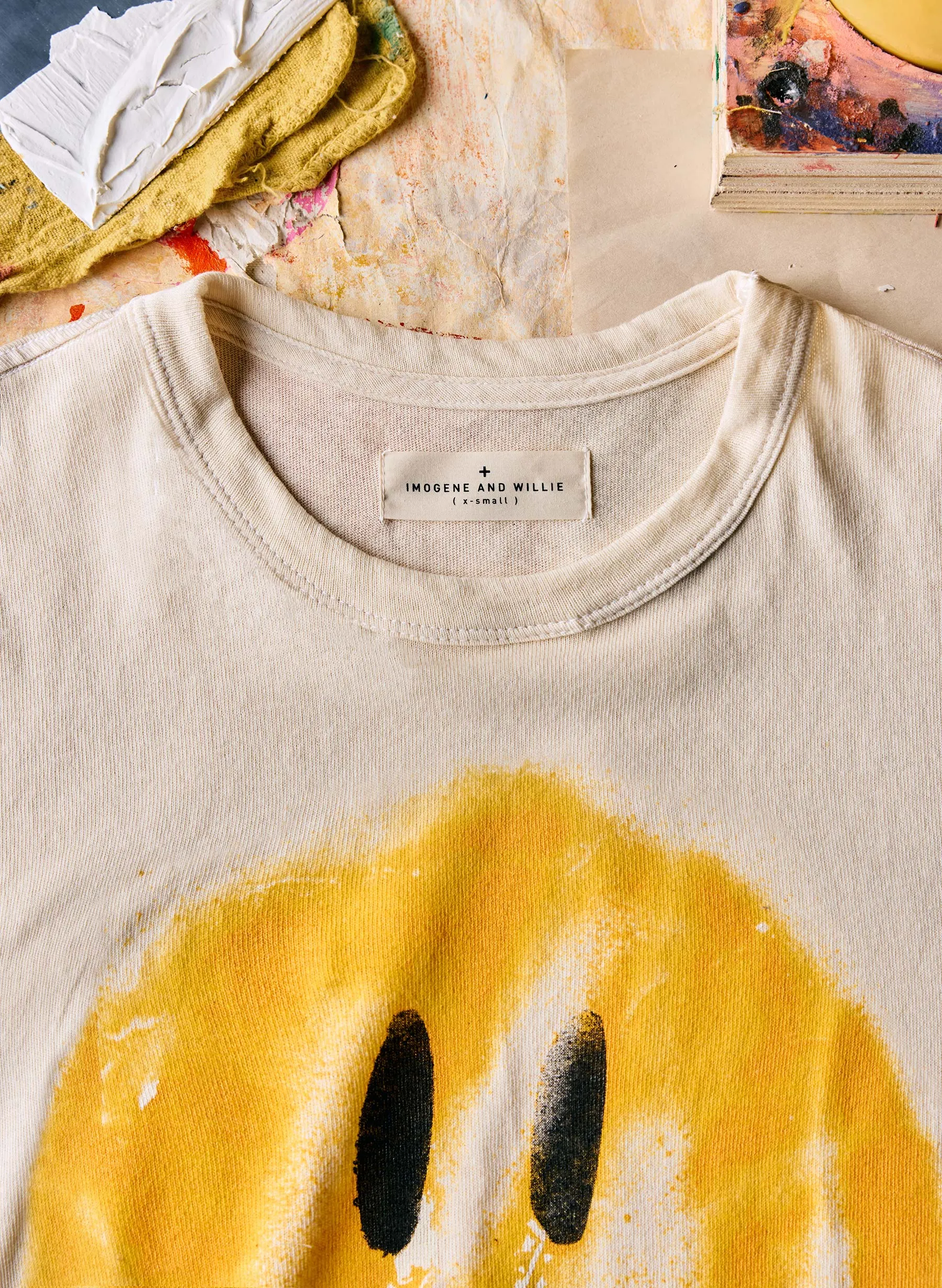 the "smiley" tee sold by Imogene + Willie product image thumbnail 5