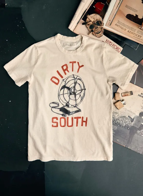 the "dirty south" tee sold by Imogene + Willie