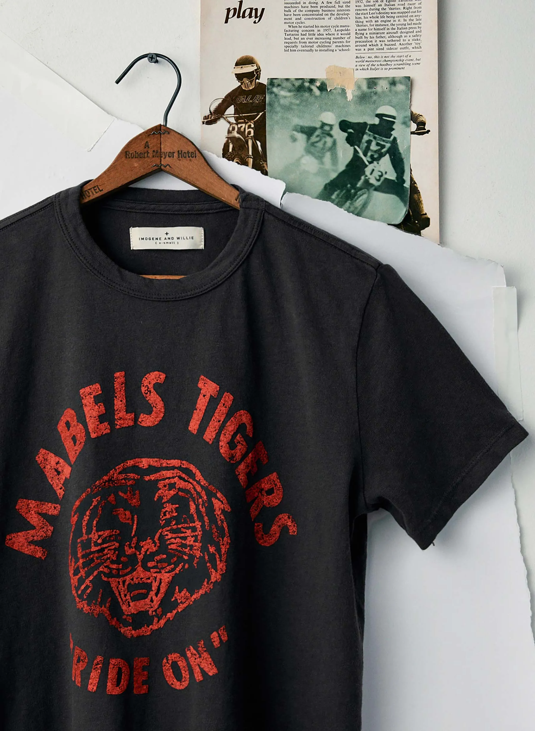 the "ride on" tee sold by Imogene + Willie product image thumbnail 5