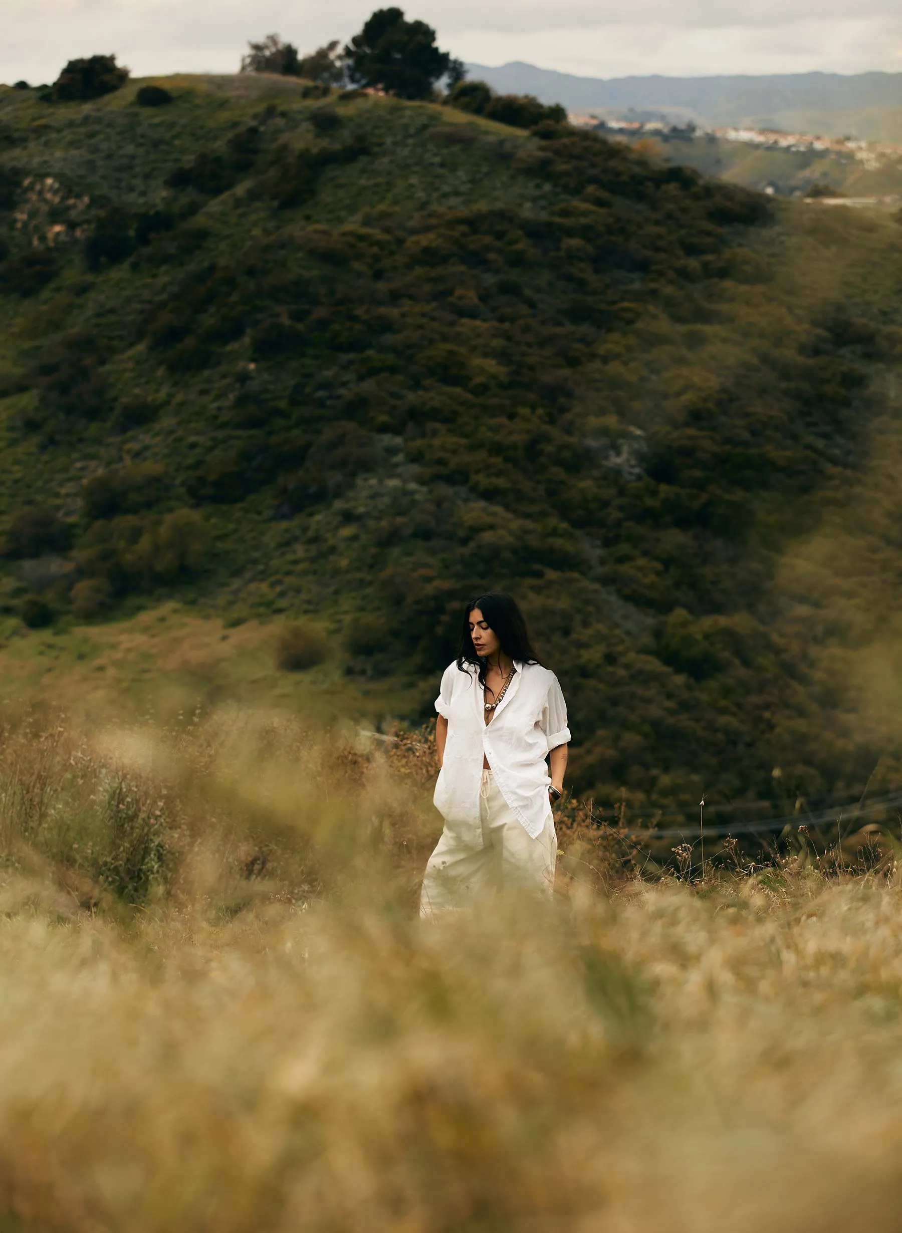 the flight pant in white ripstop sold by Imogene + Willie product image thumbnail 5