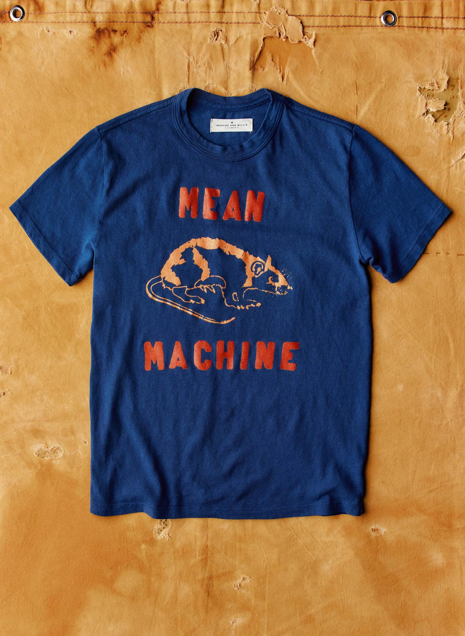 the "mean machine" tee sold by Imogene + Willie