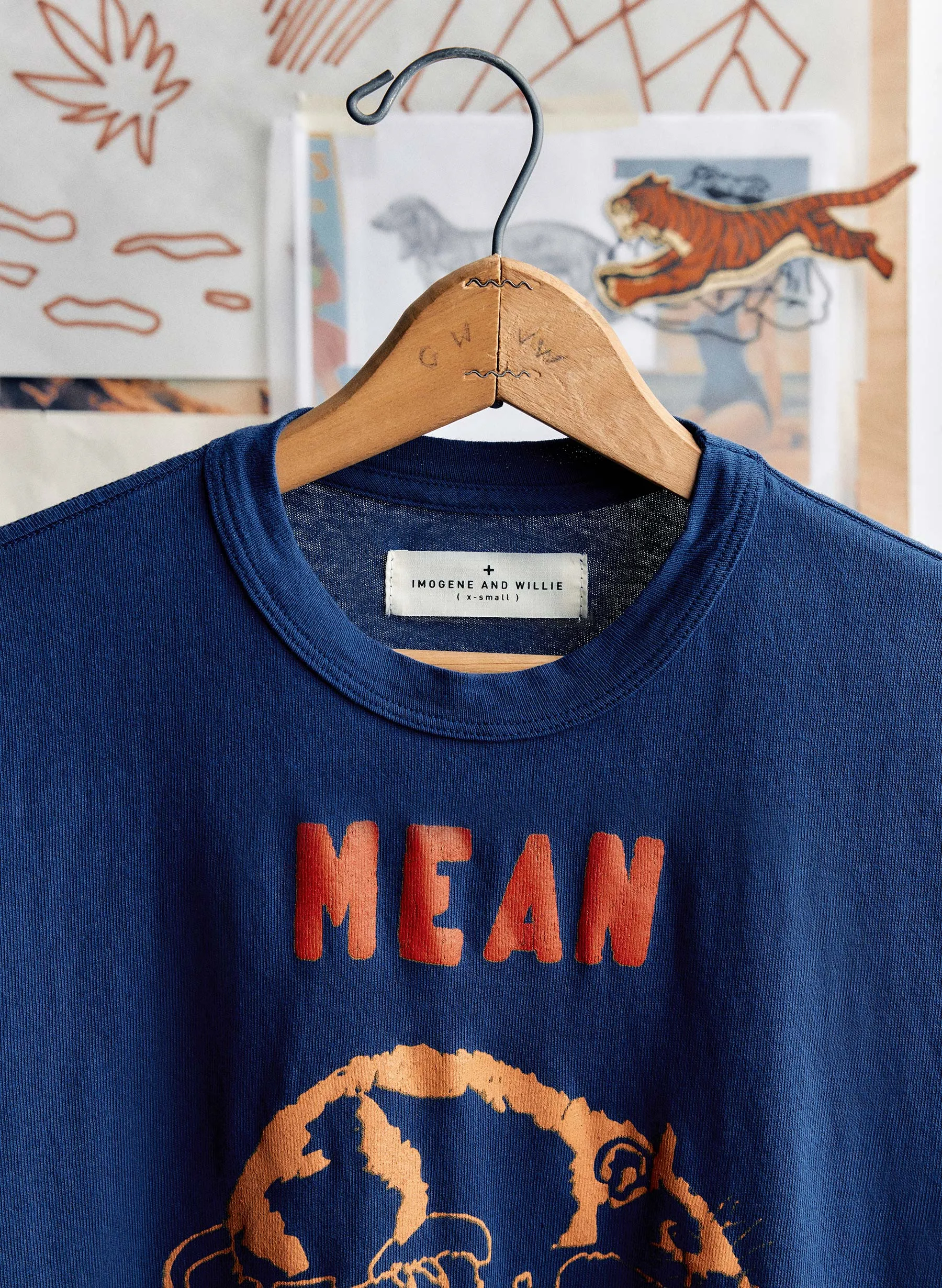 the "mean machine" tee sold by Imogene + Willie product image thumbnail 2