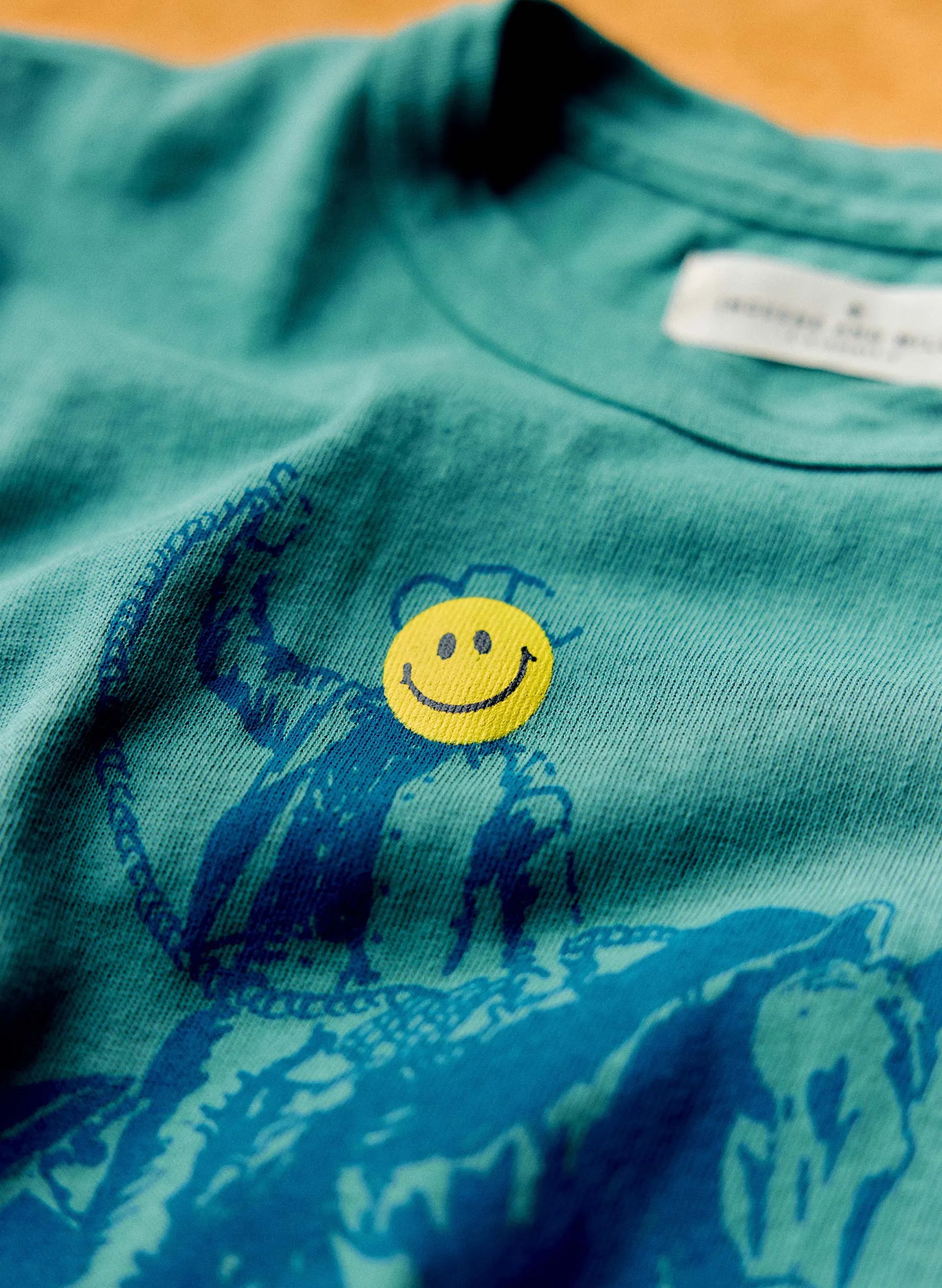 the "happy rider" tee sold by Imogene + Willie product image thumbnail 3