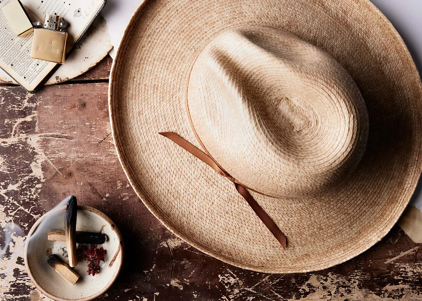 handwoven "soloma" guatemalan palm sold by Imogene + Willie product image thumbnail 3