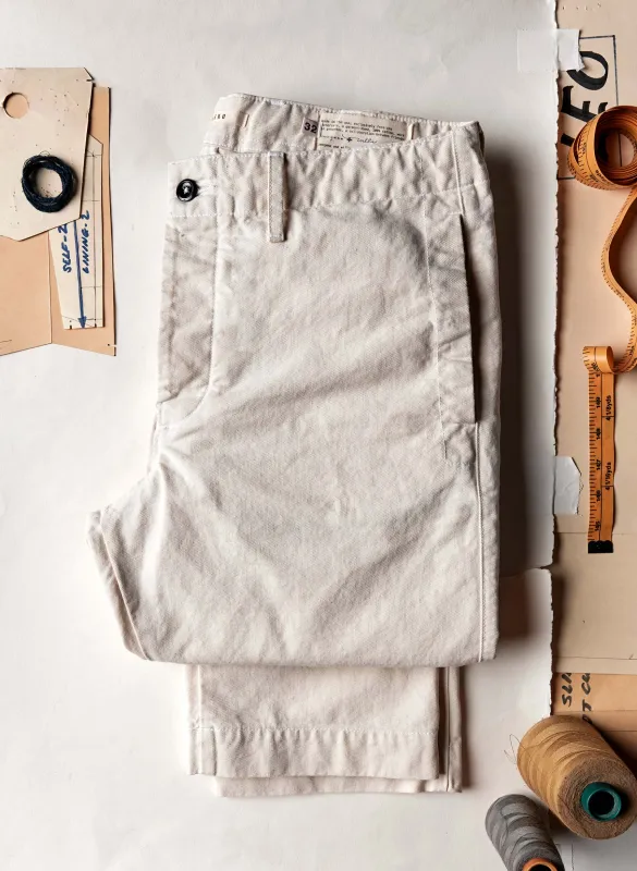 the all american chino in natural sold by Imogene + Willie