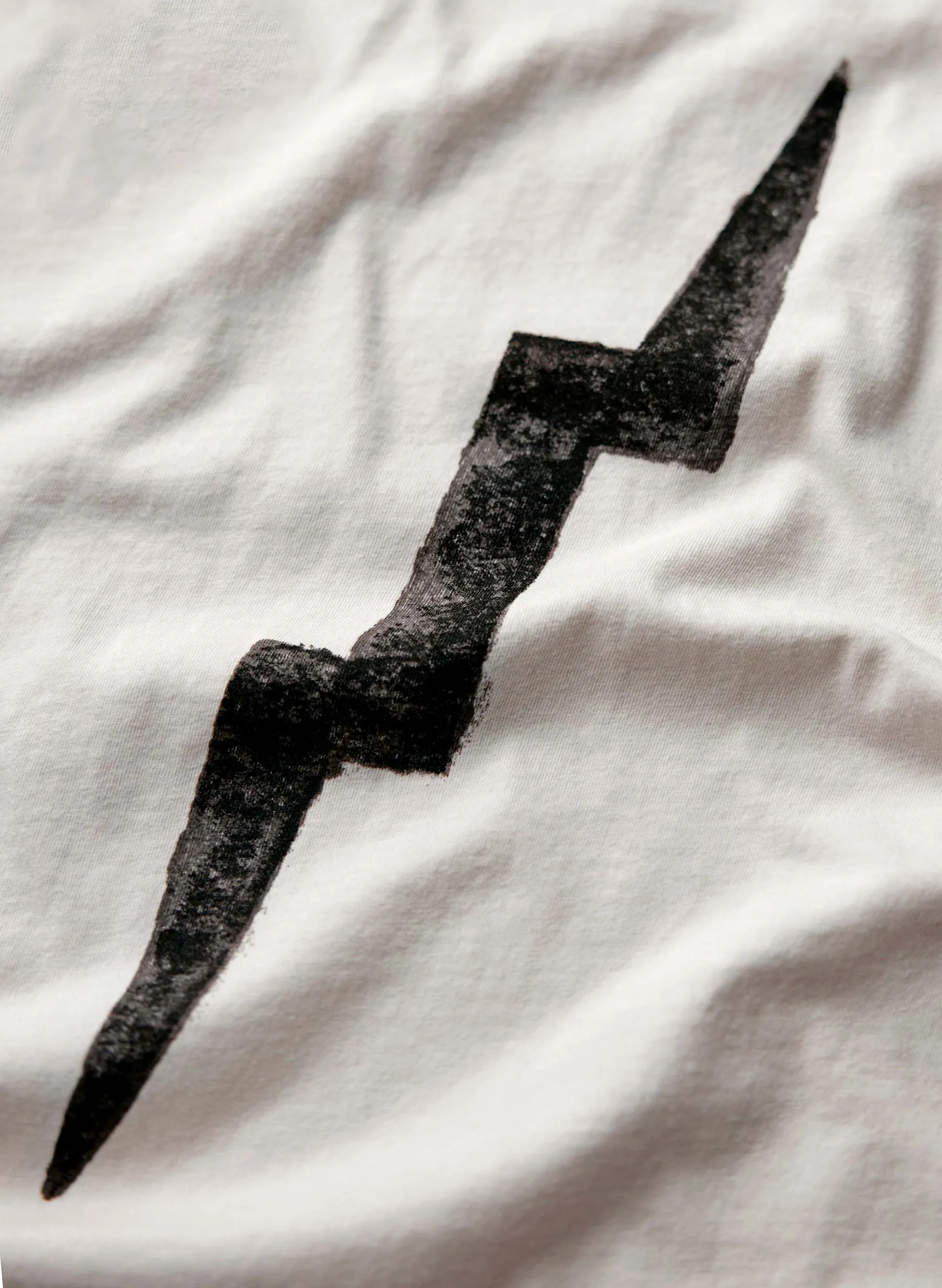 the "bolt" tee in vintage white sold by Imogene + Willie product image thumbnail 4
